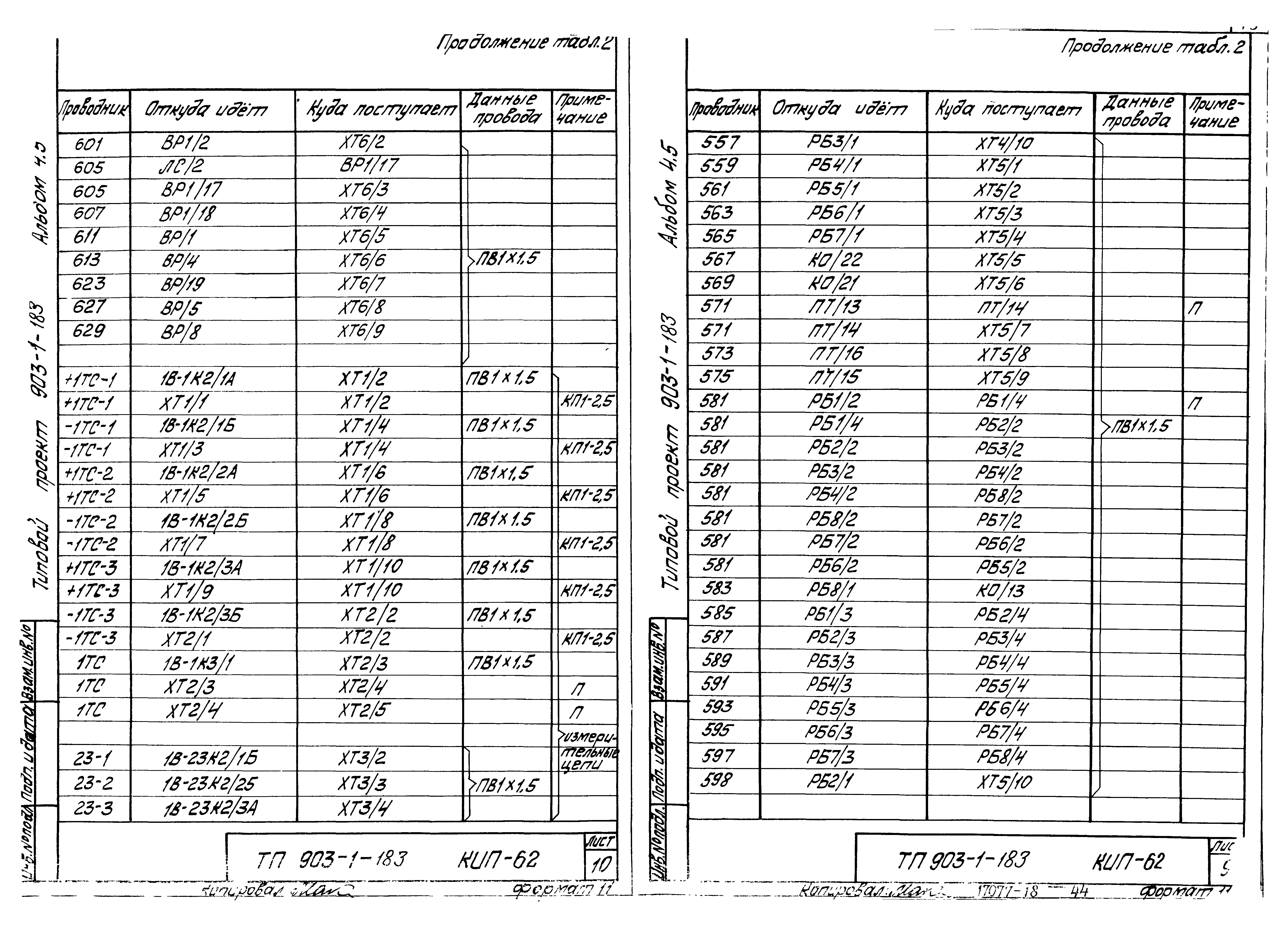 Типовой проект 903-1-183