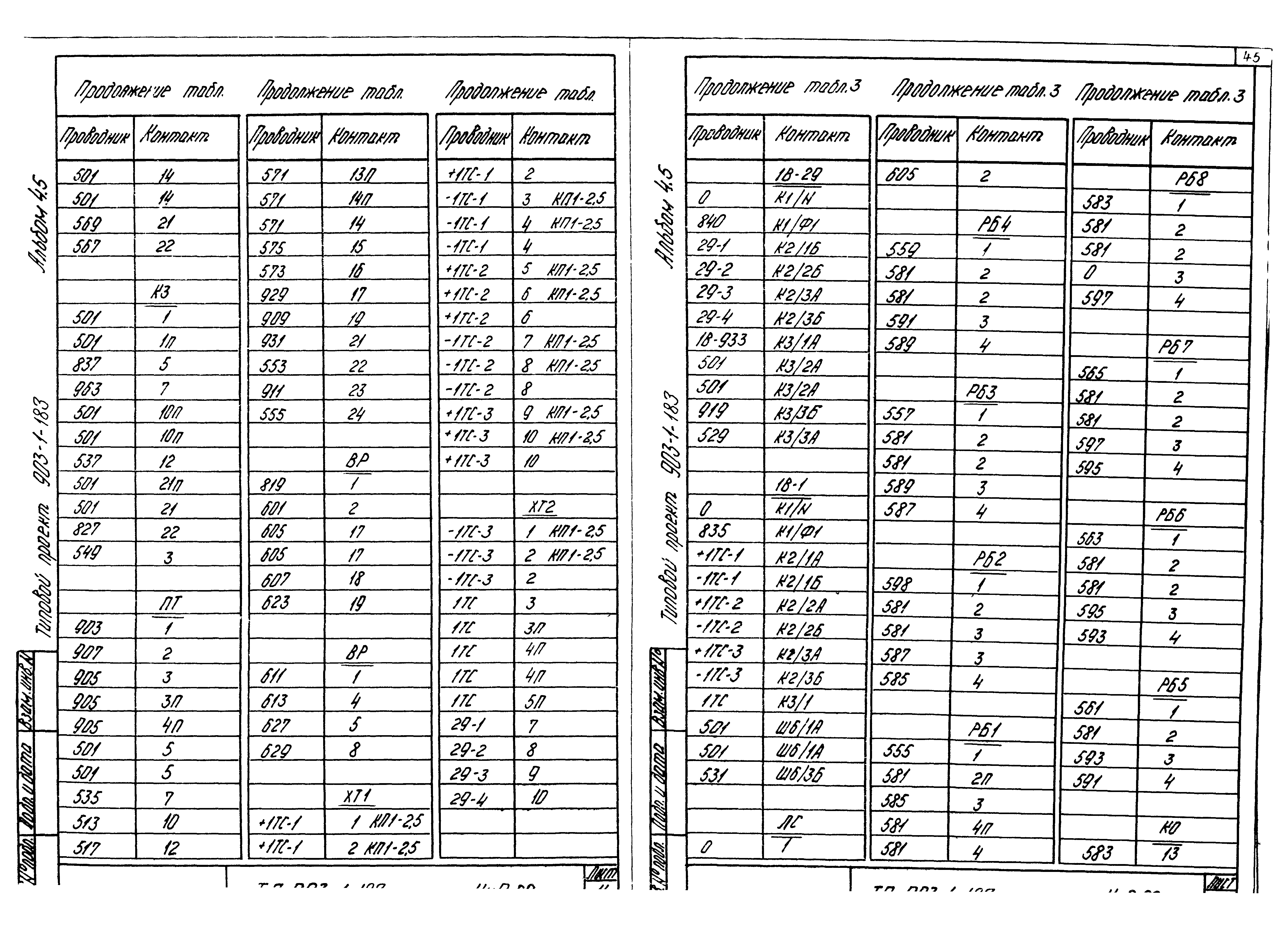 Типовой проект 903-1-183