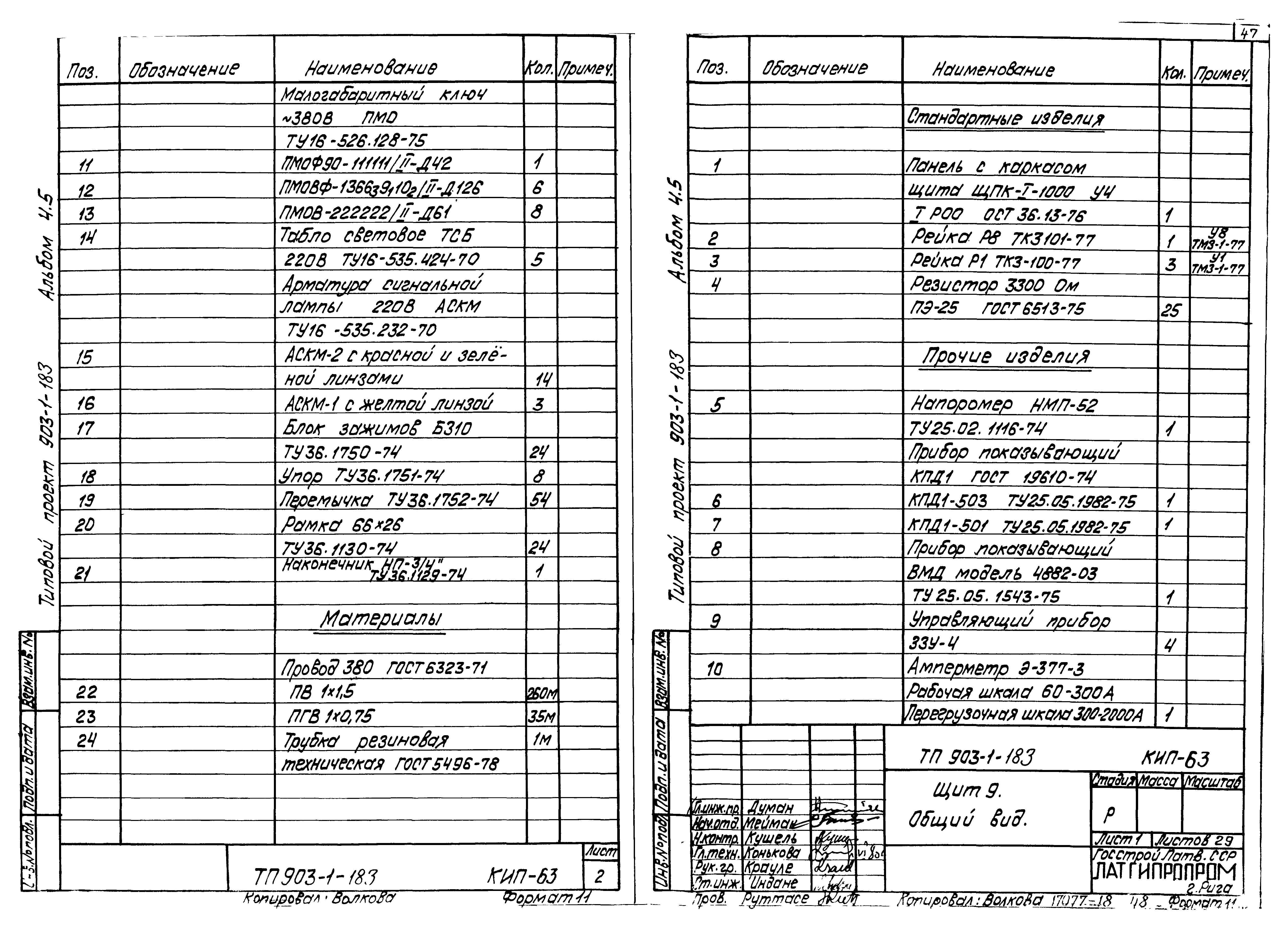 Типовой проект 903-1-183