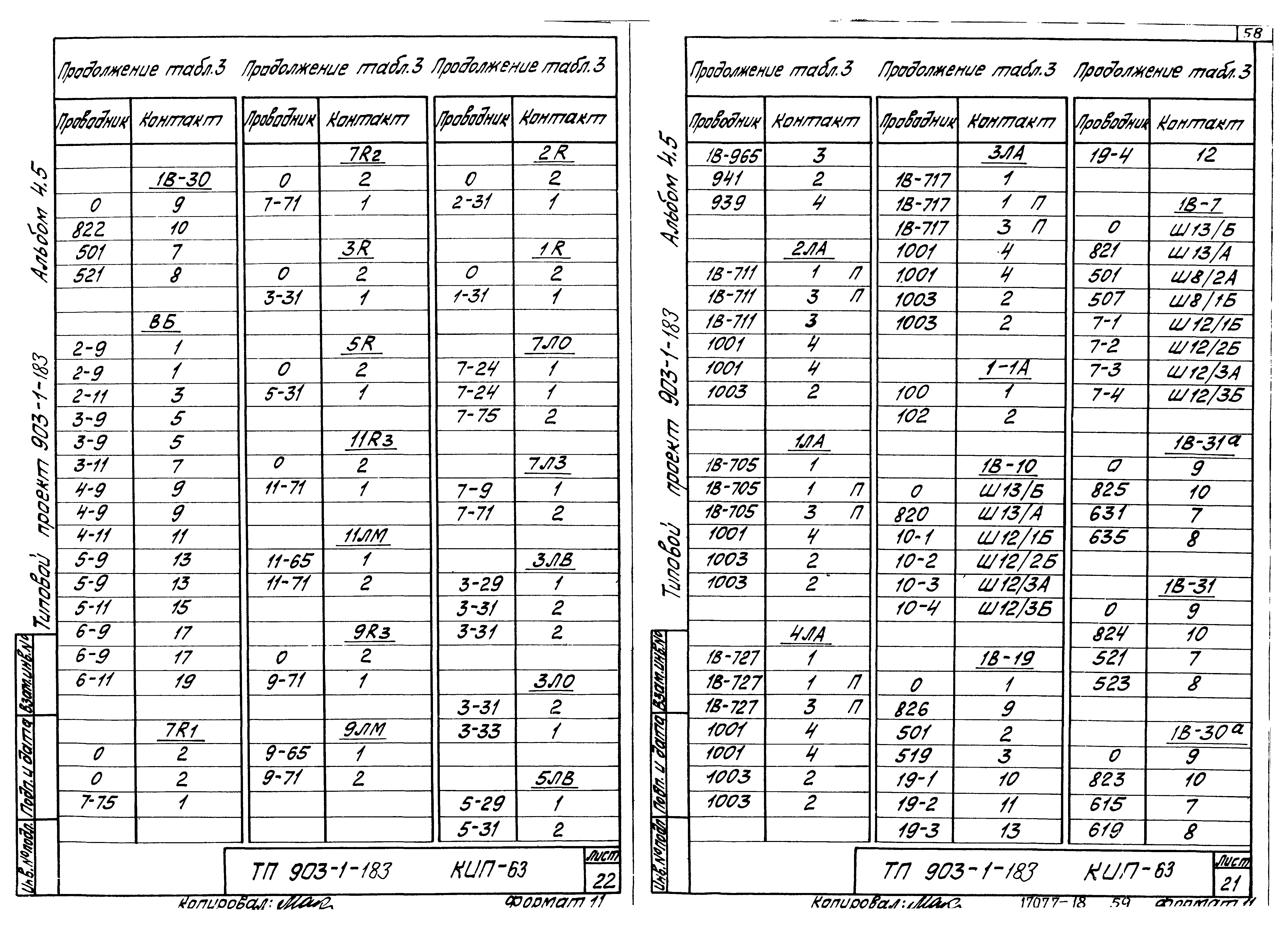 Типовой проект 903-1-183