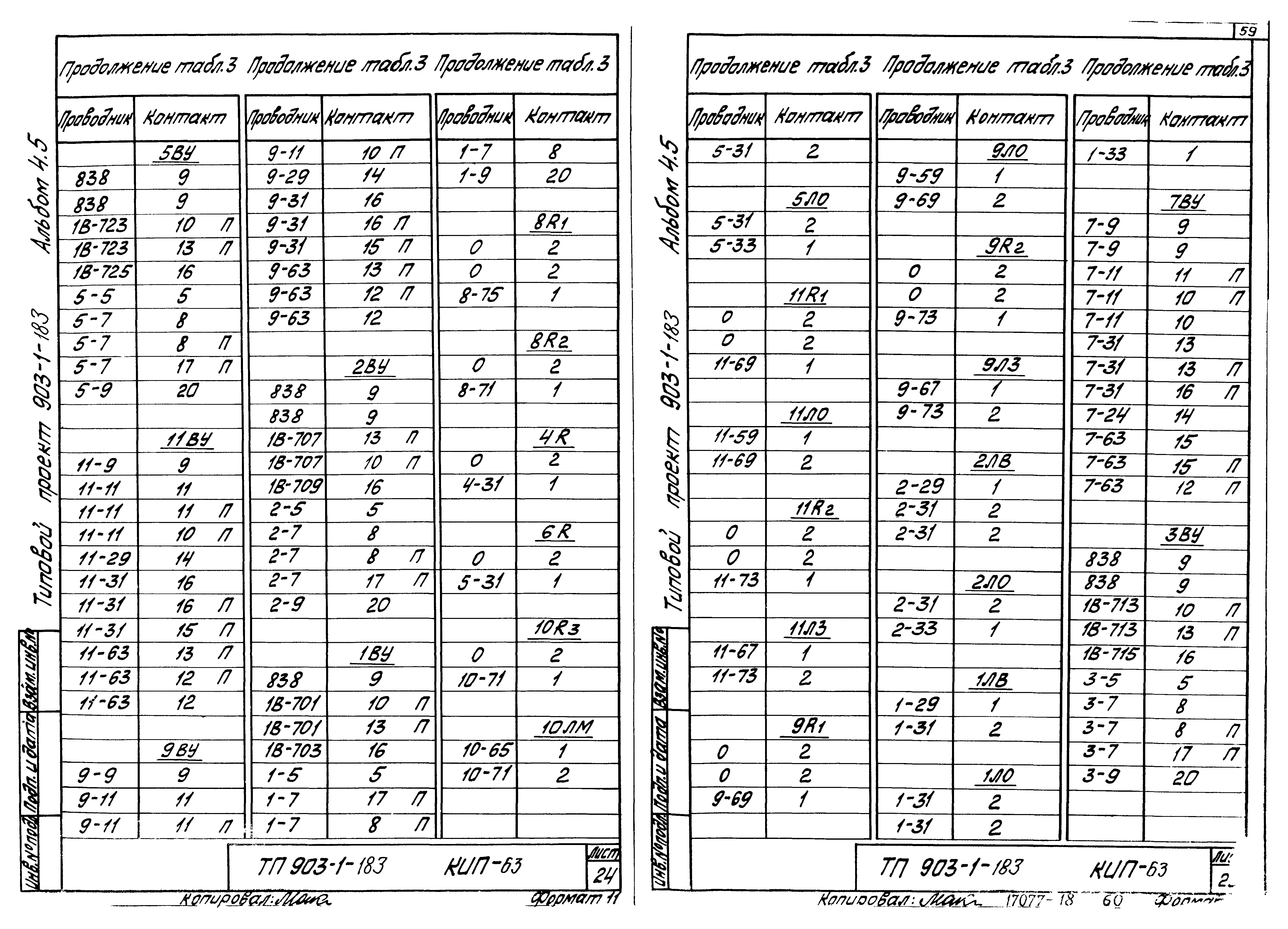 Типовой проект 903-1-183