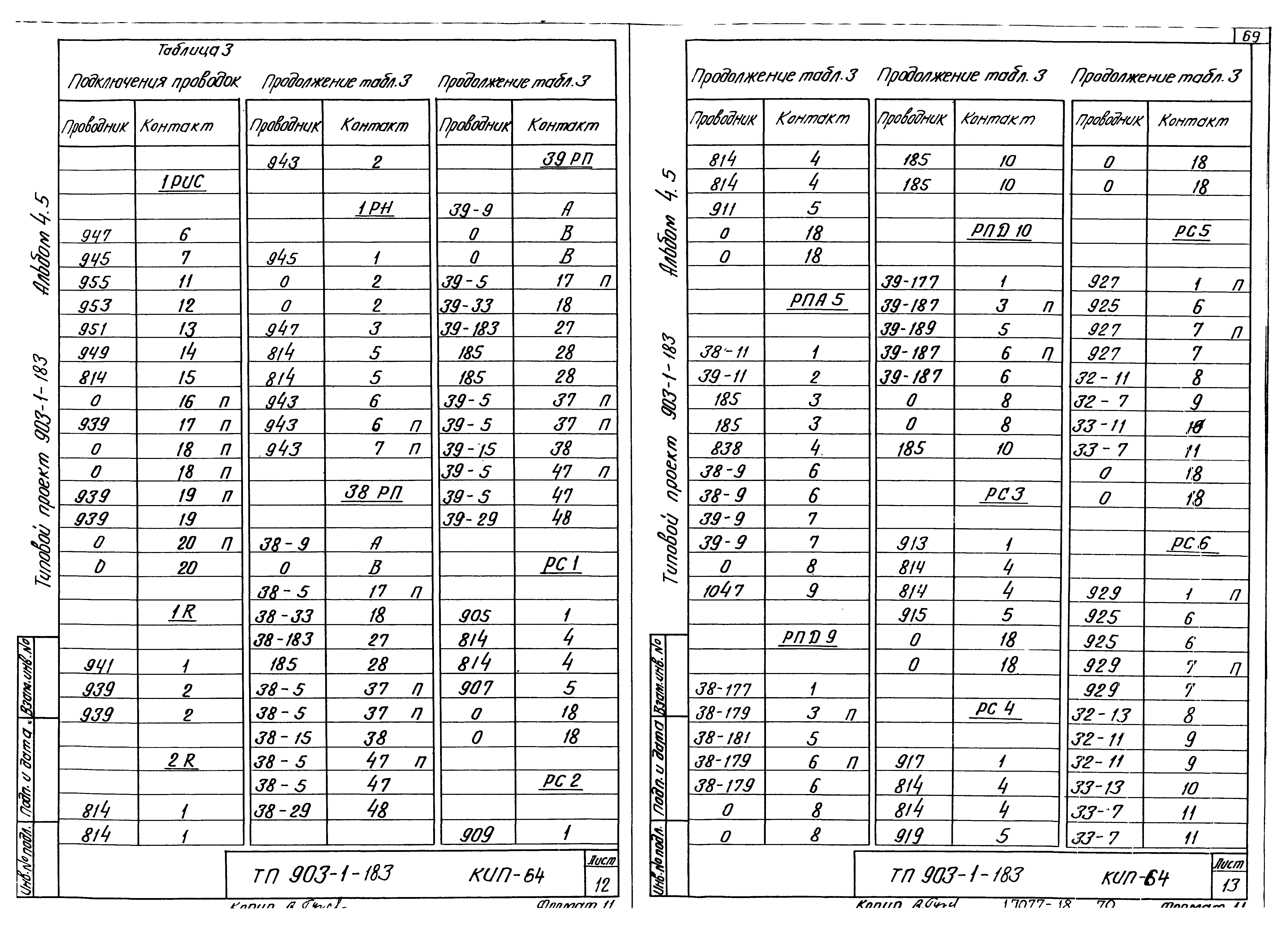 Типовой проект 903-1-183
