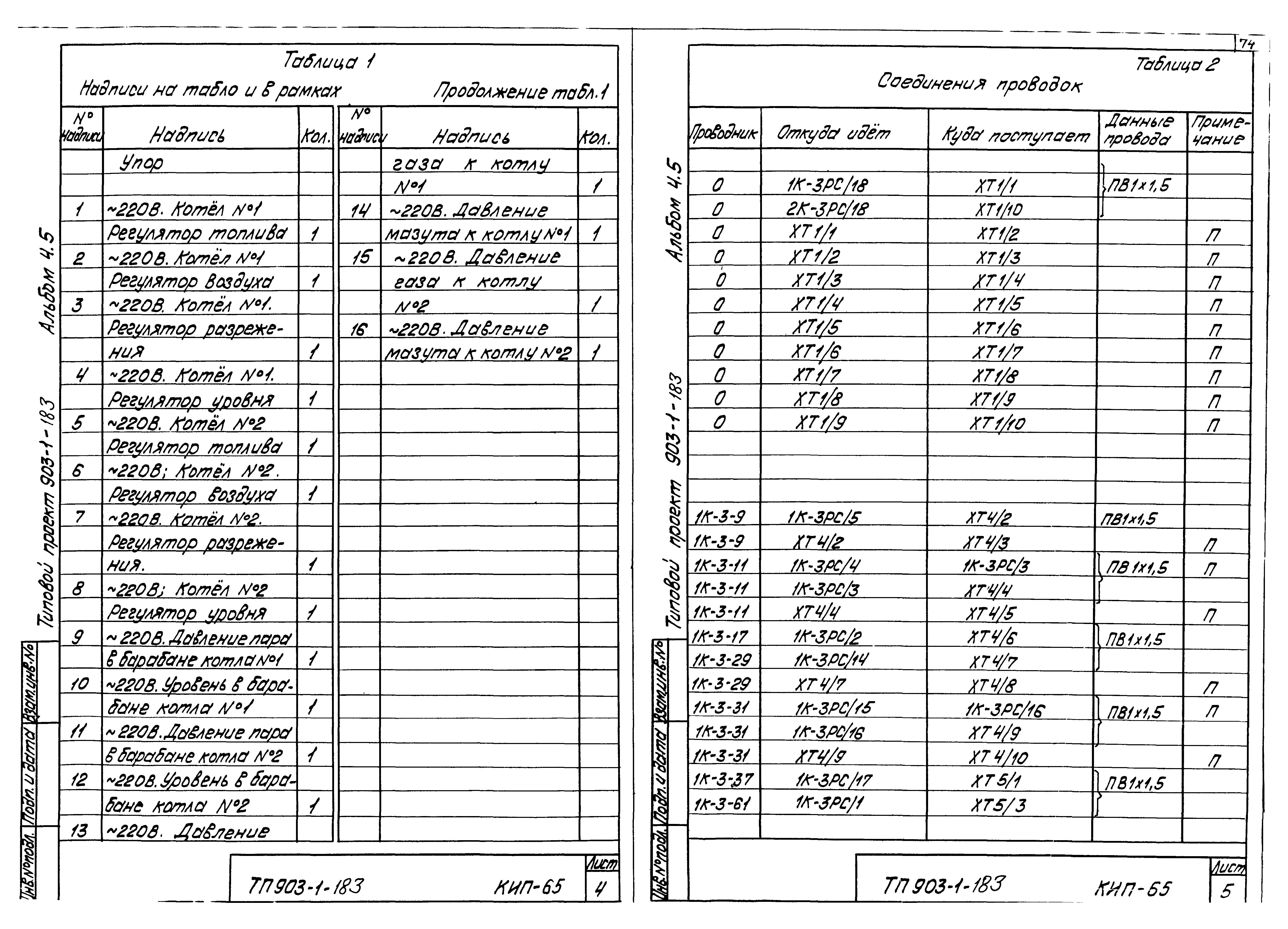 Типовой проект 903-1-183