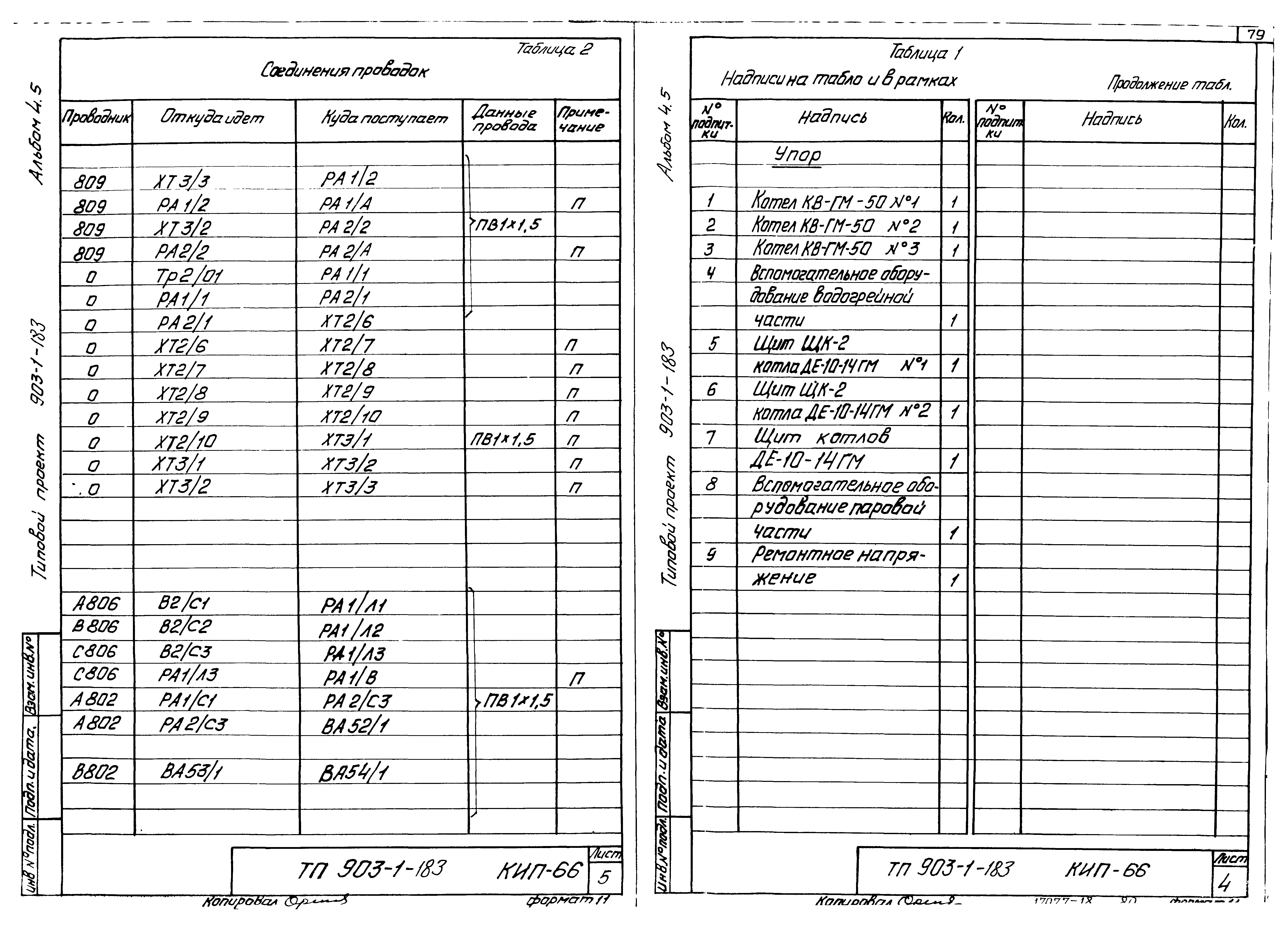 Типовой проект 903-1-183
