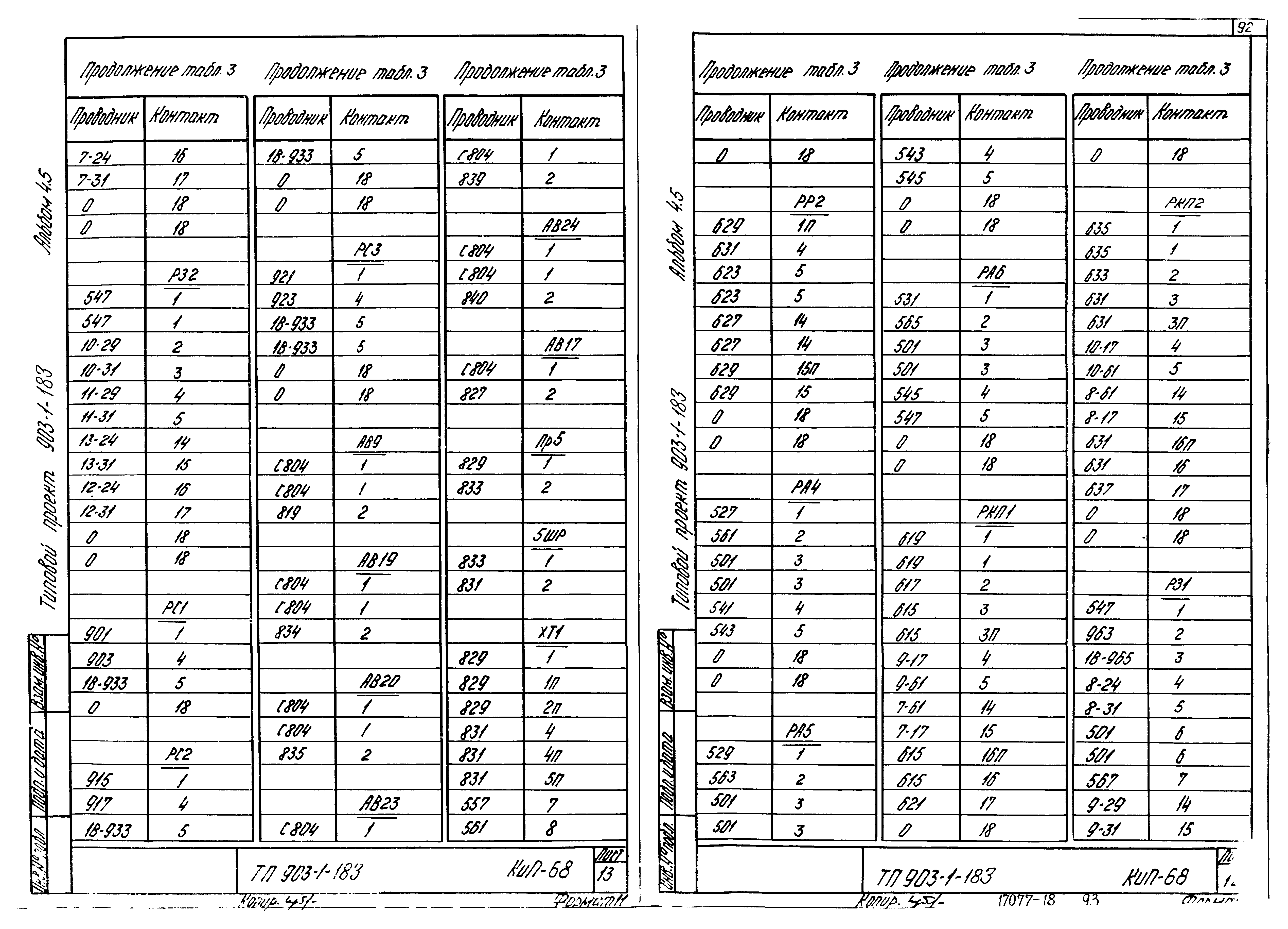 Типовой проект 903-1-183
