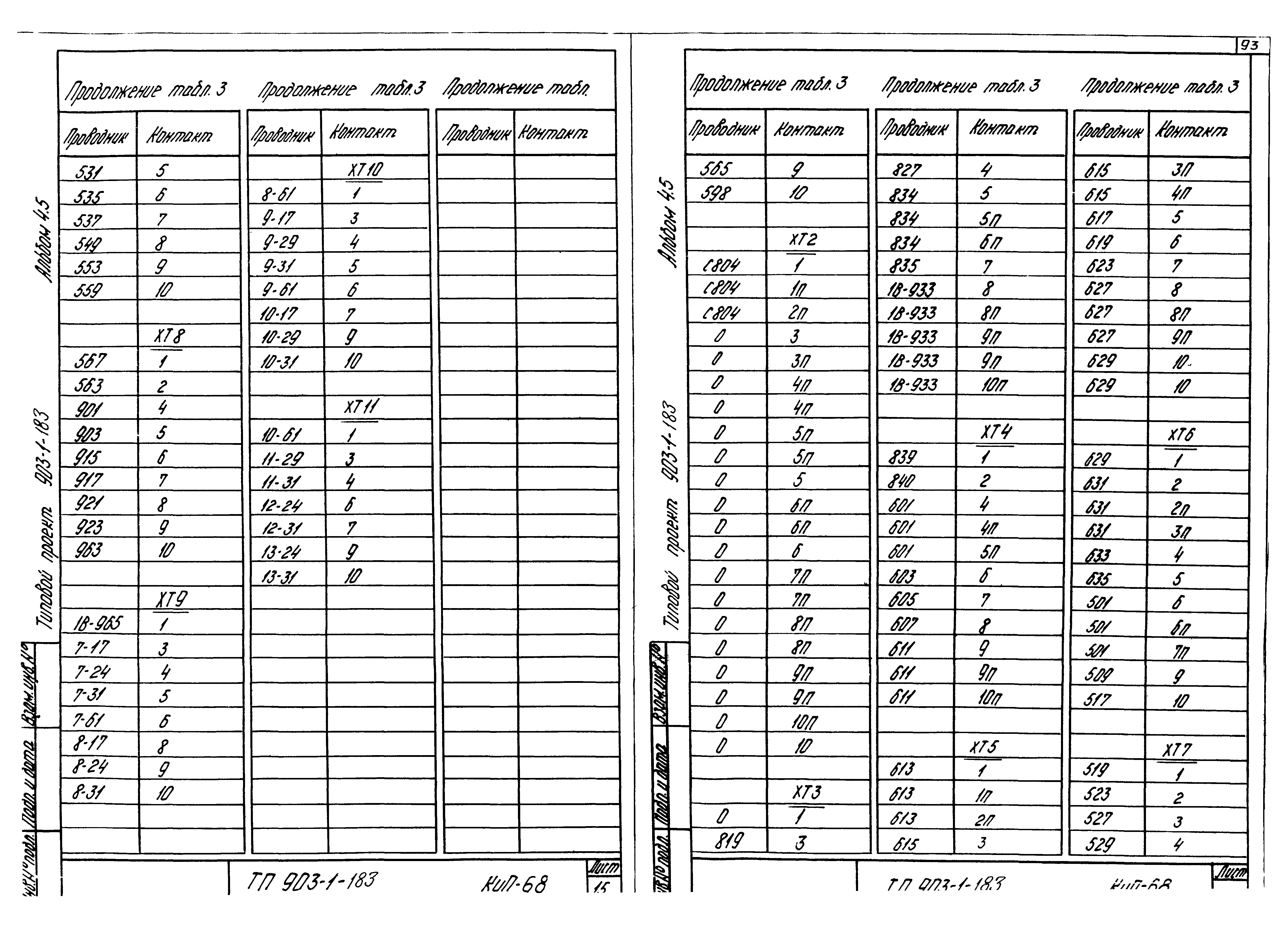 Типовой проект 903-1-183