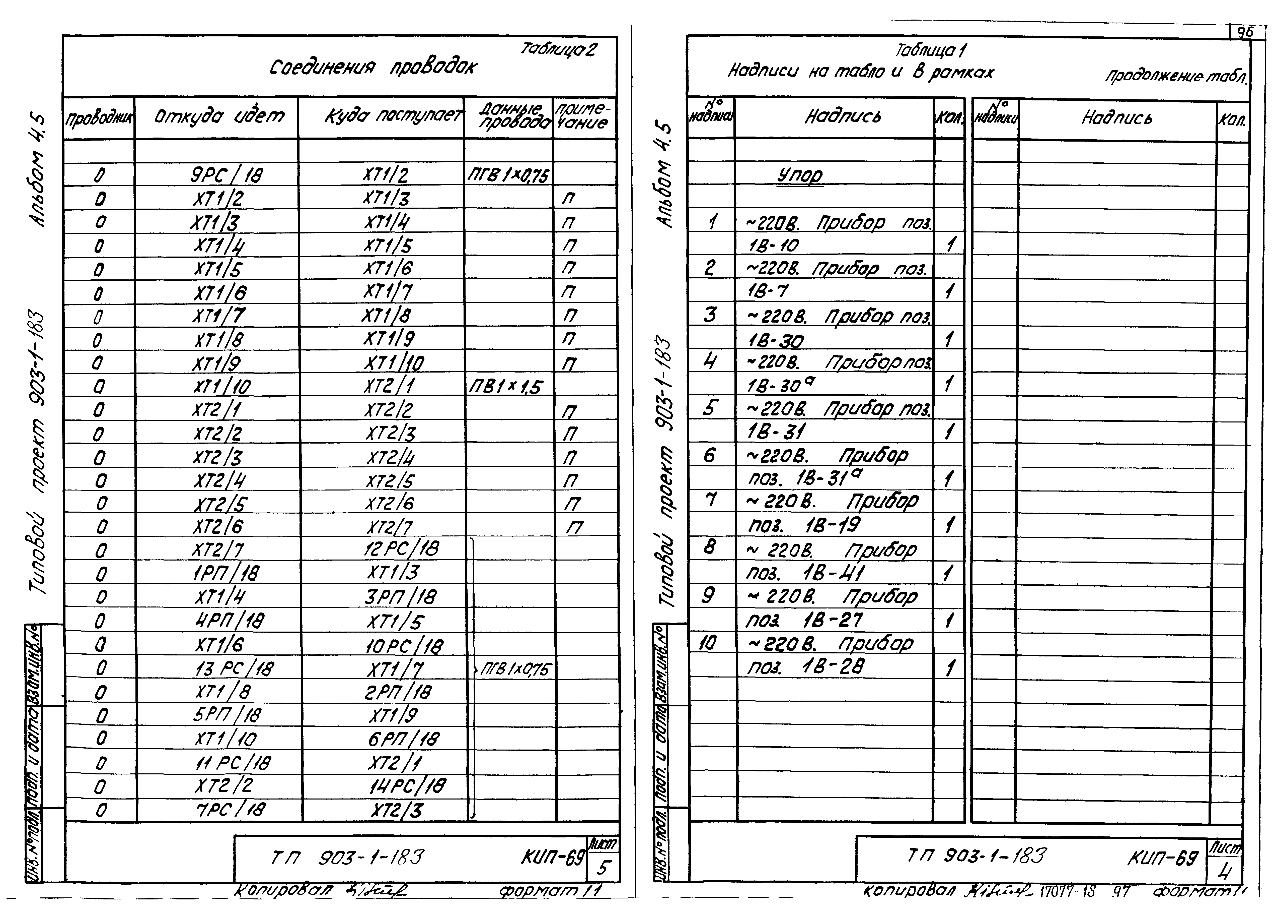 Типовой проект 903-1-183