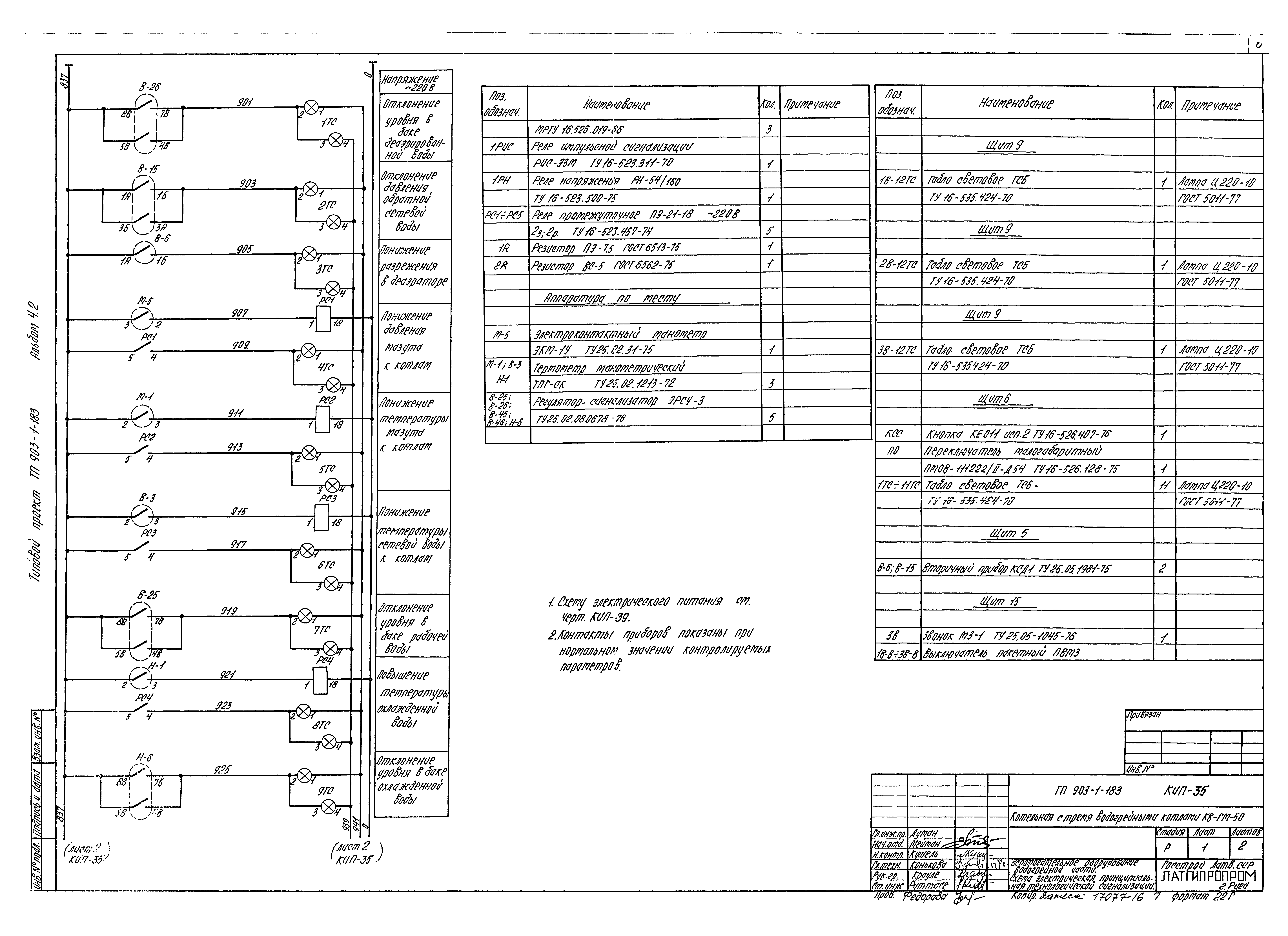 Типовой проект 903-1-183