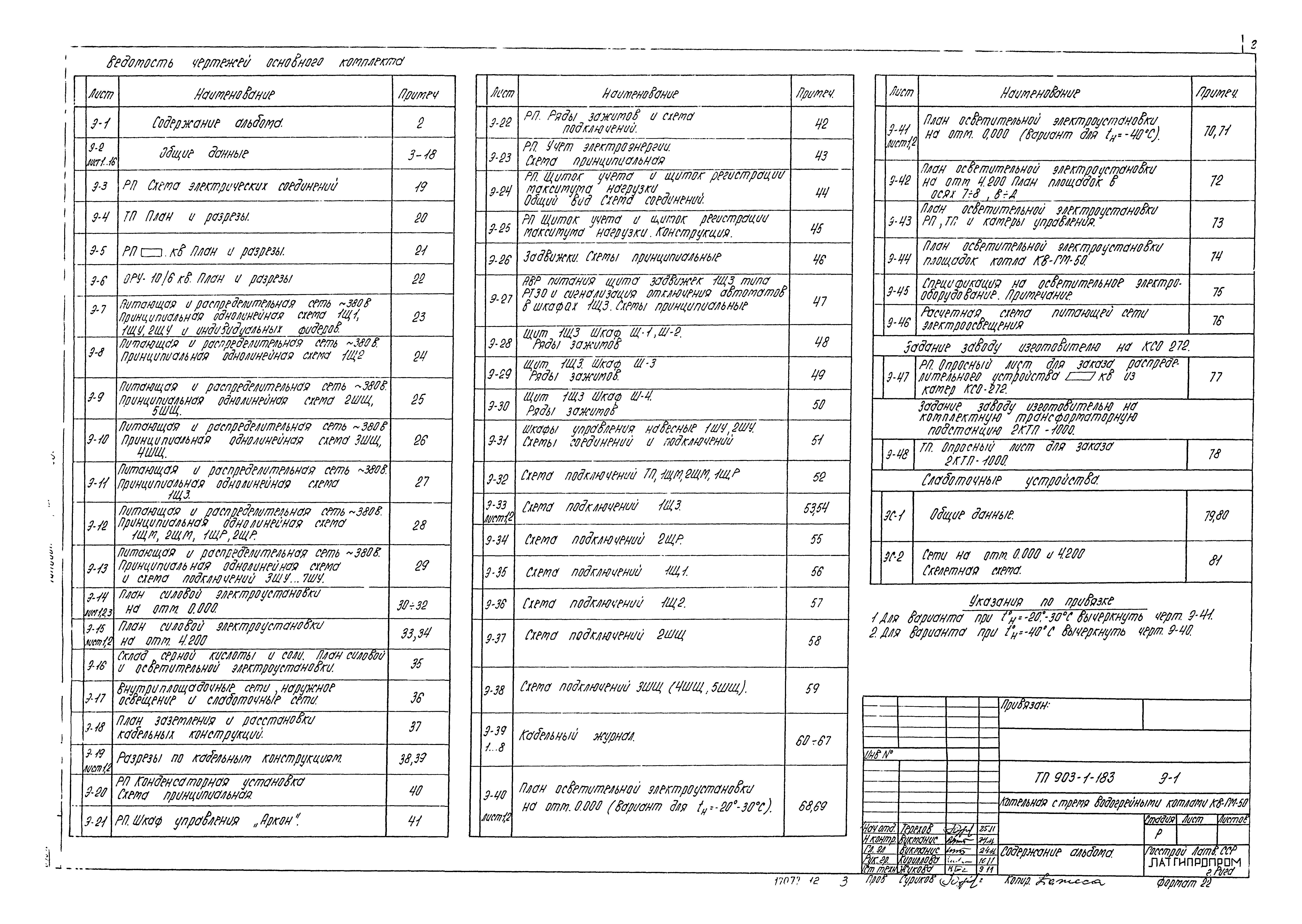 Типовой проект 903-1-183