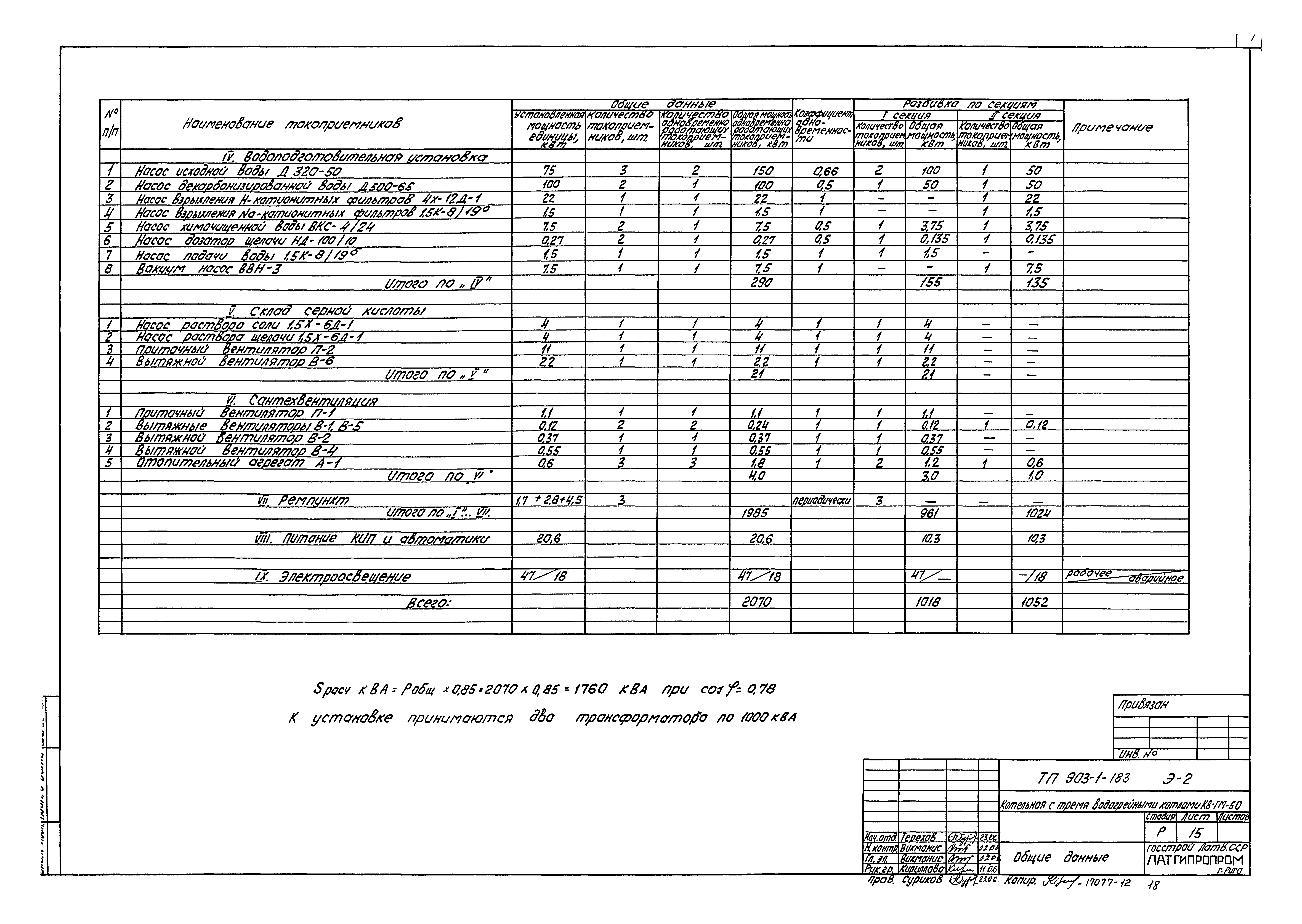 Типовой проект 903-1-183