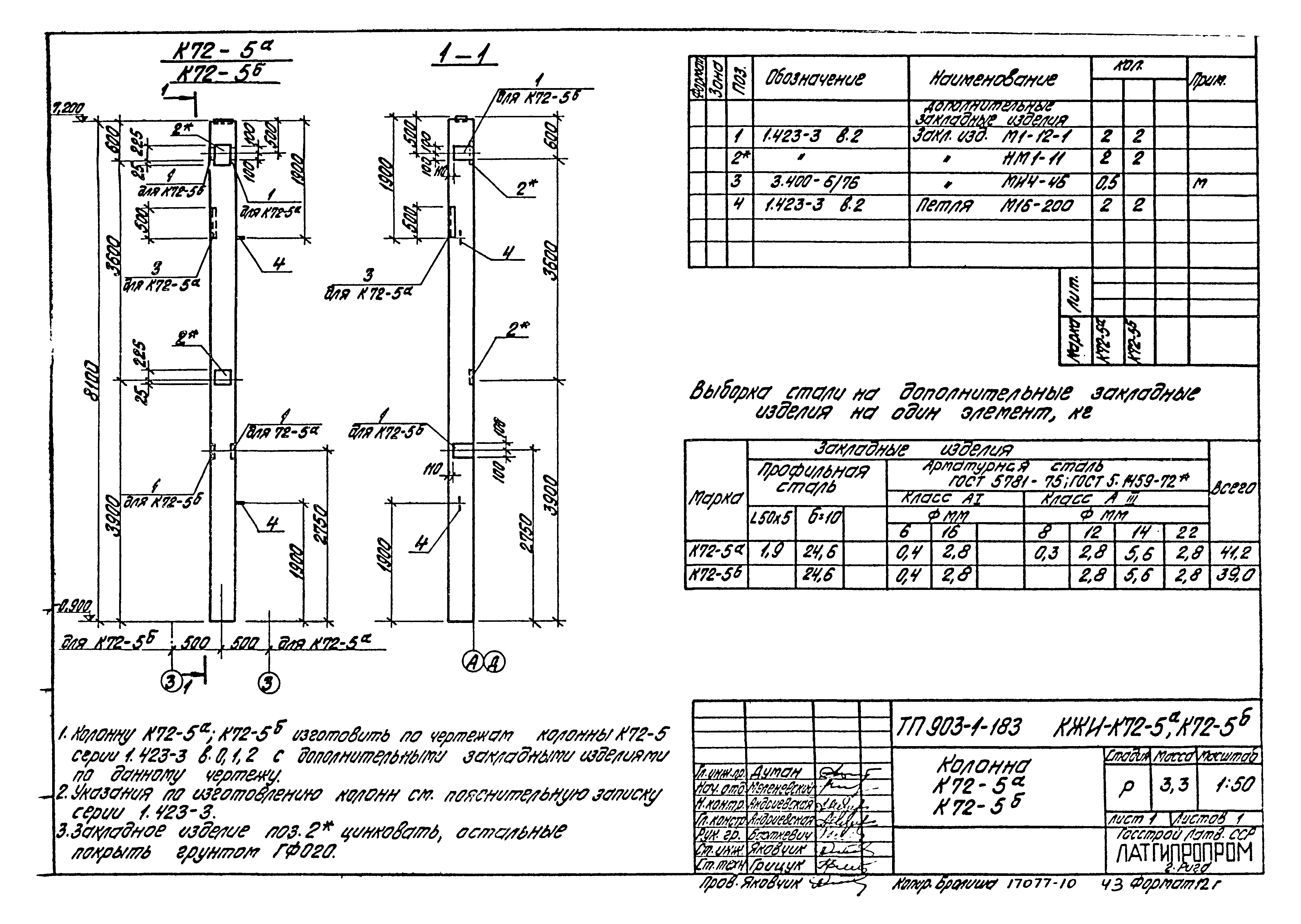 Типовой проект 903-1-183