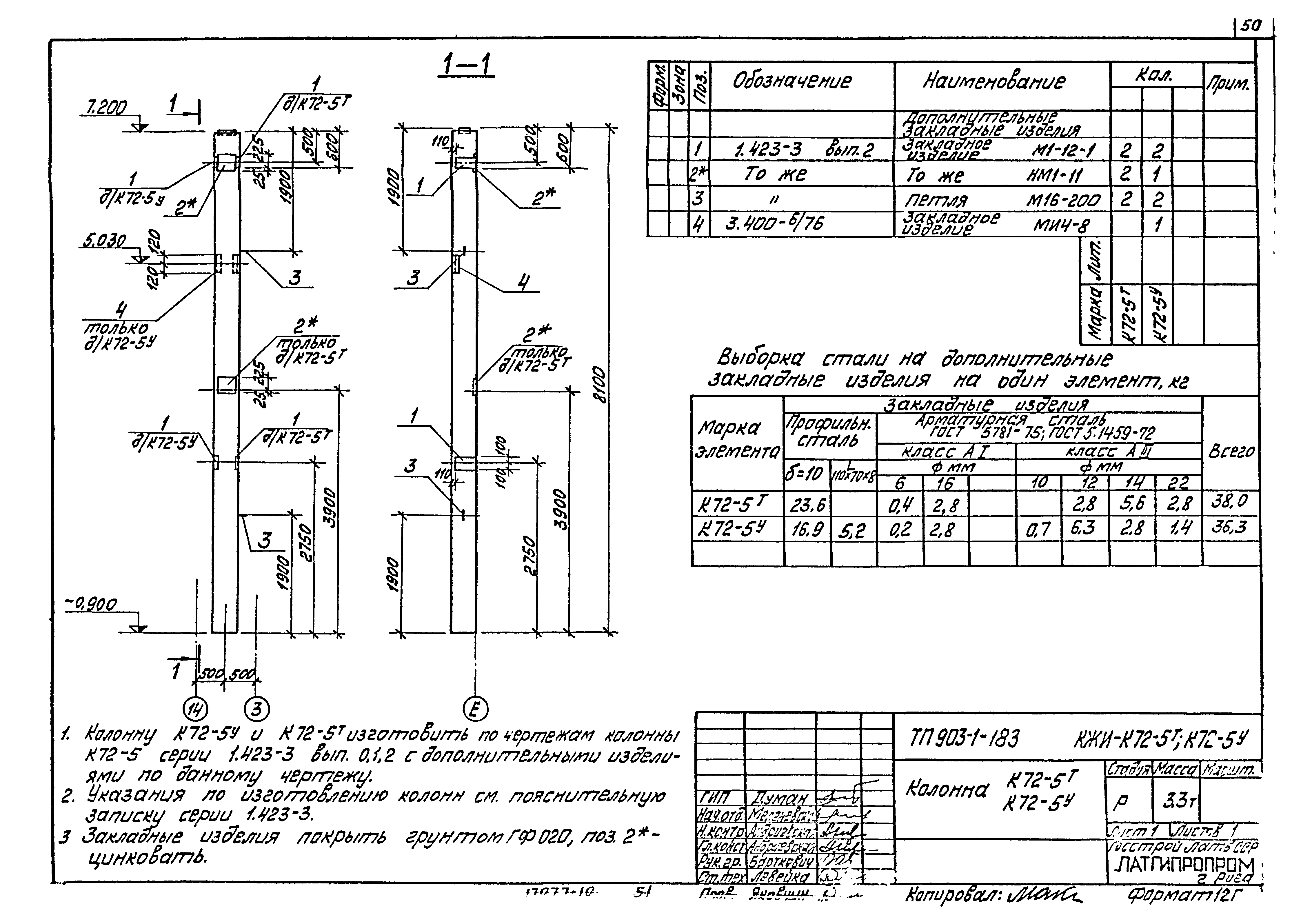Типовой проект 903-1-183