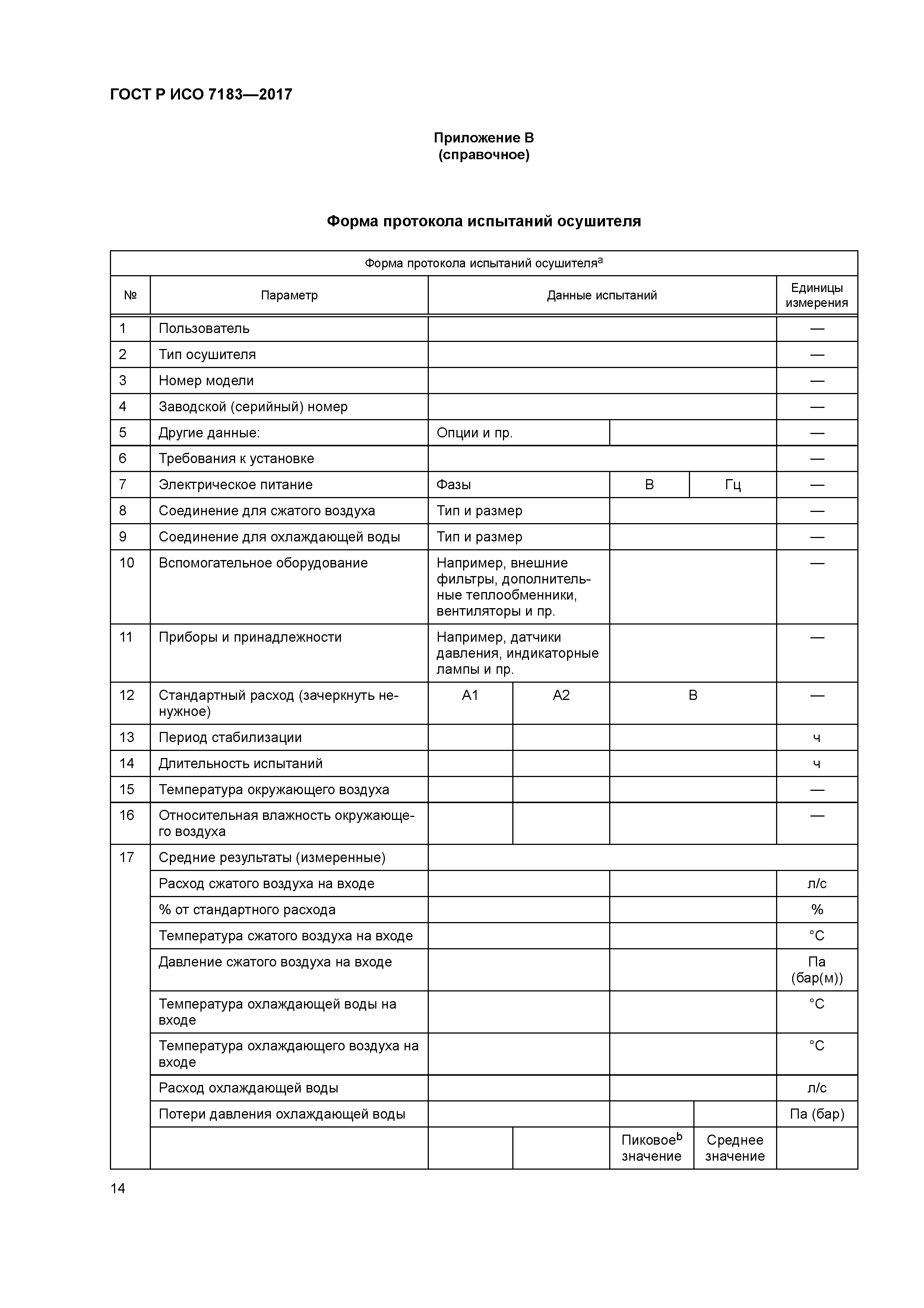 ГОСТ Р ИСО 7183-2017