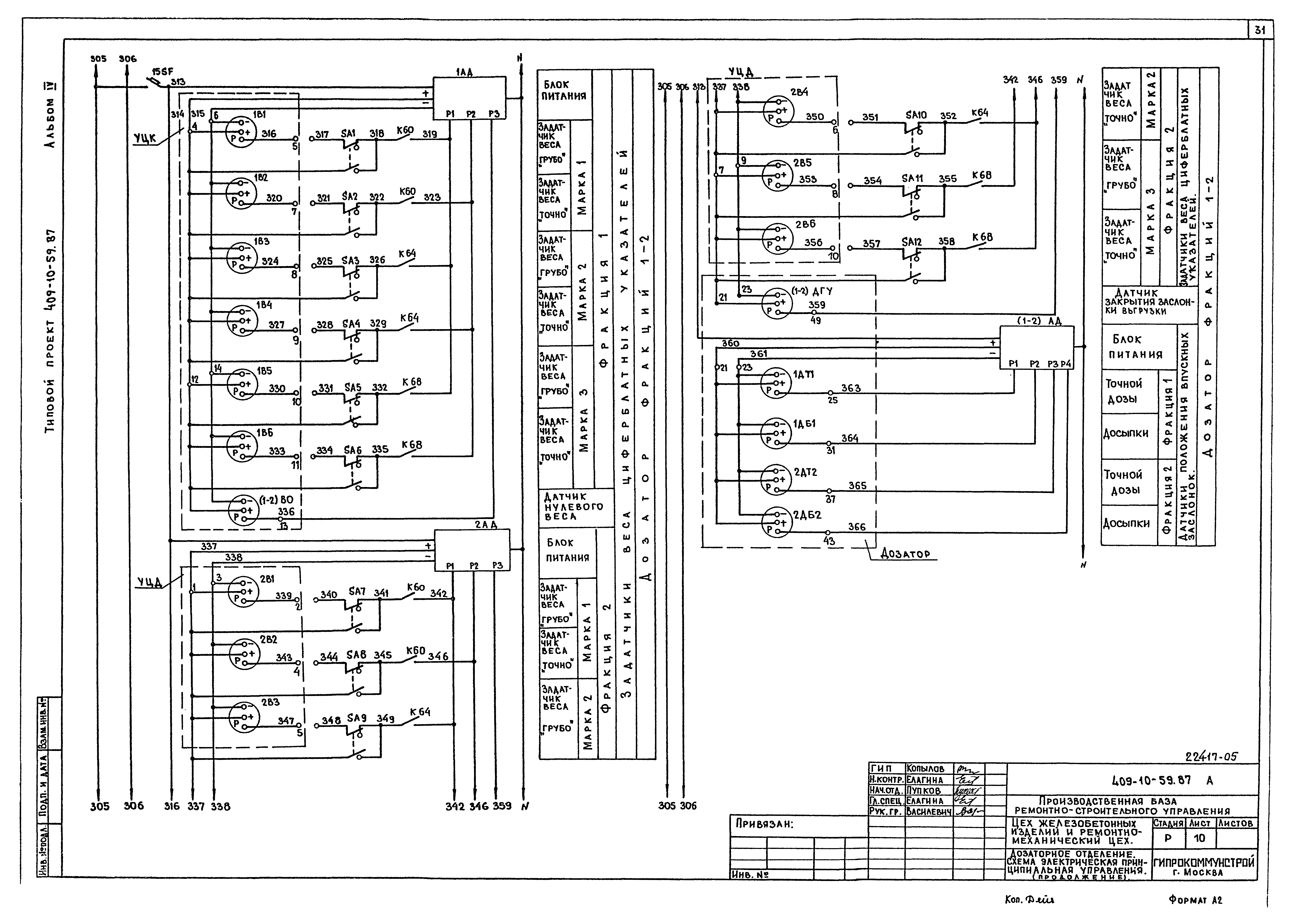 Типовой проект 409-10-59.87