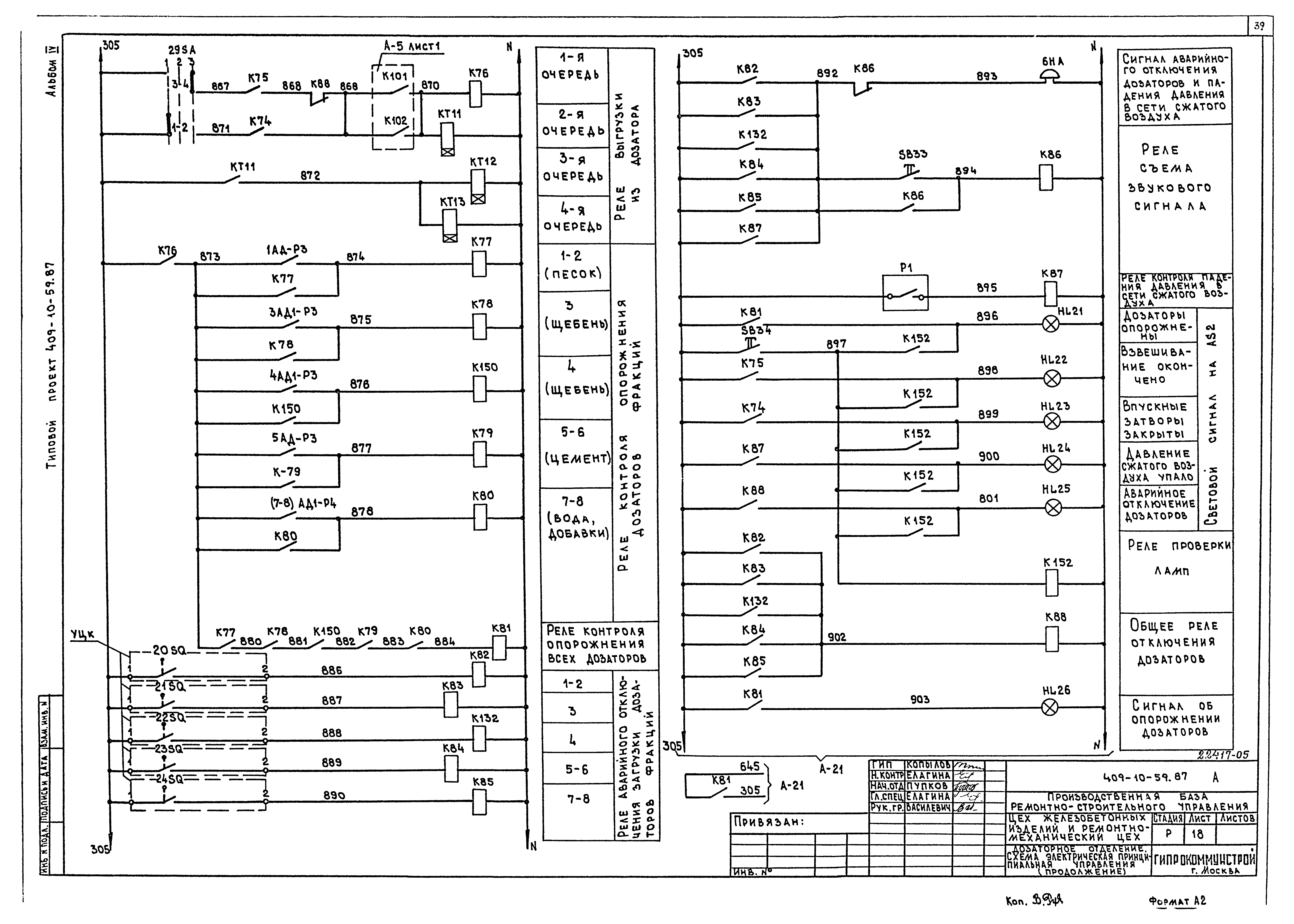 Типовой проект 409-10-59.87