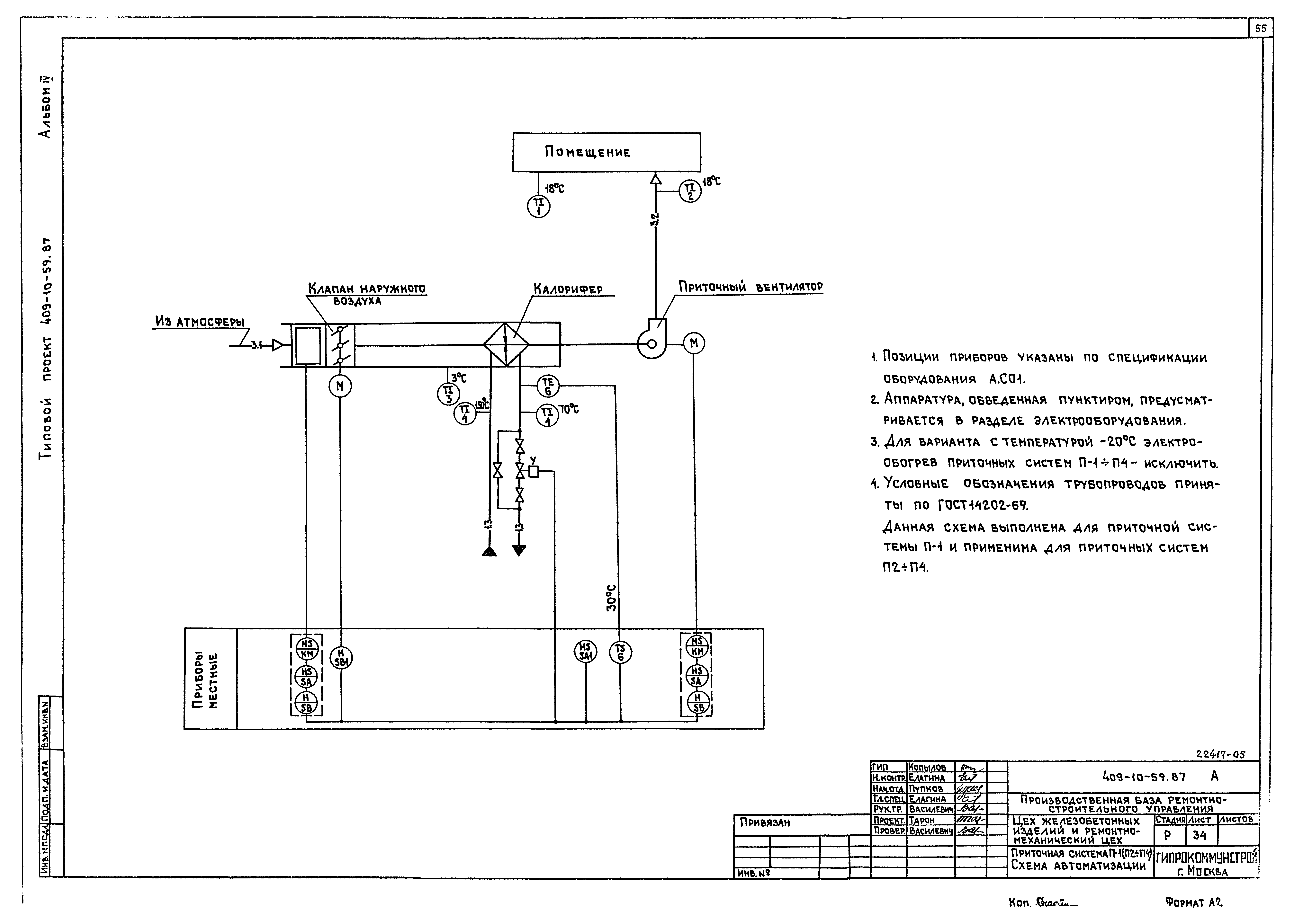 Типовой проект 409-10-59.87