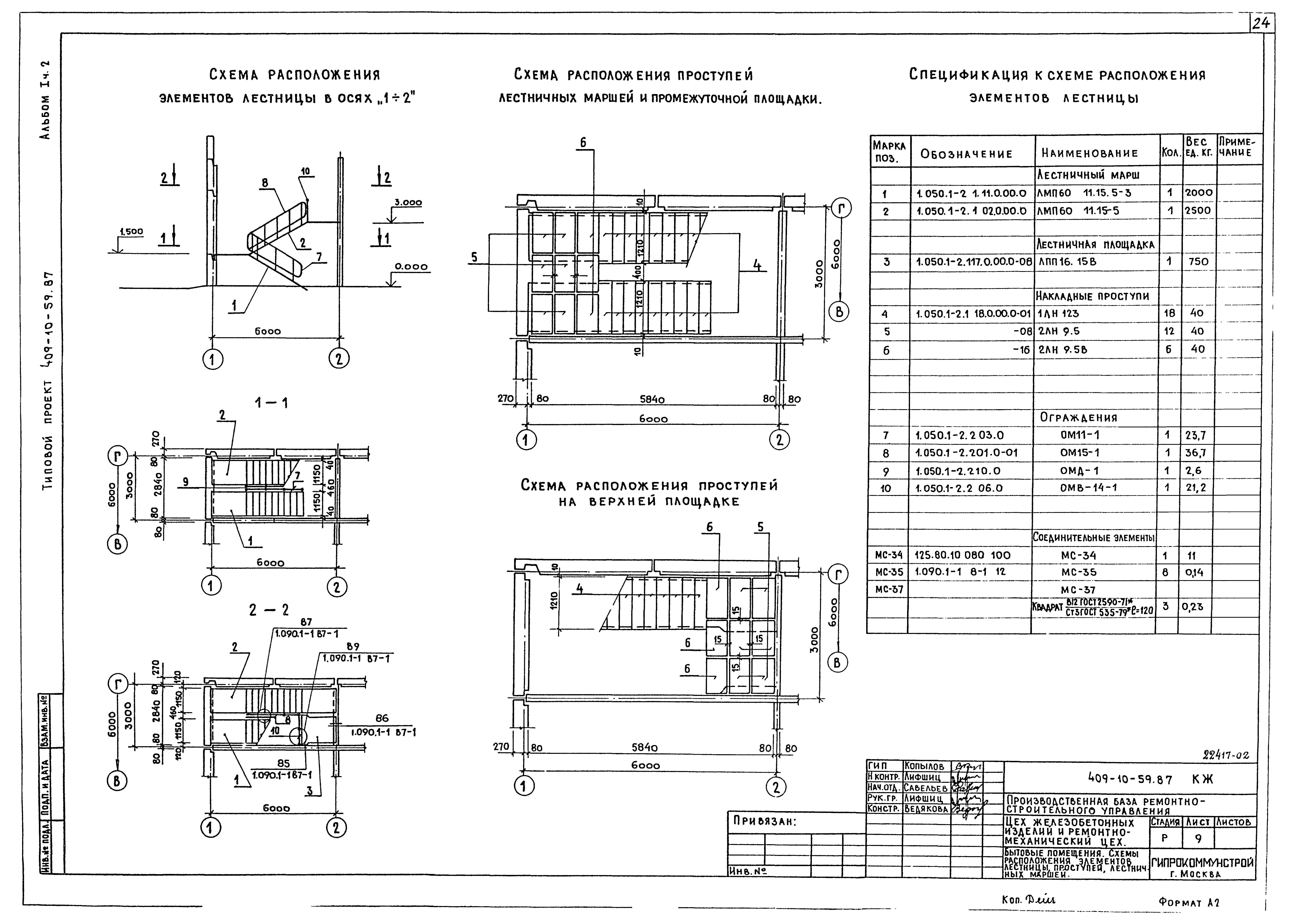 Типовой проект 409-10-59.87