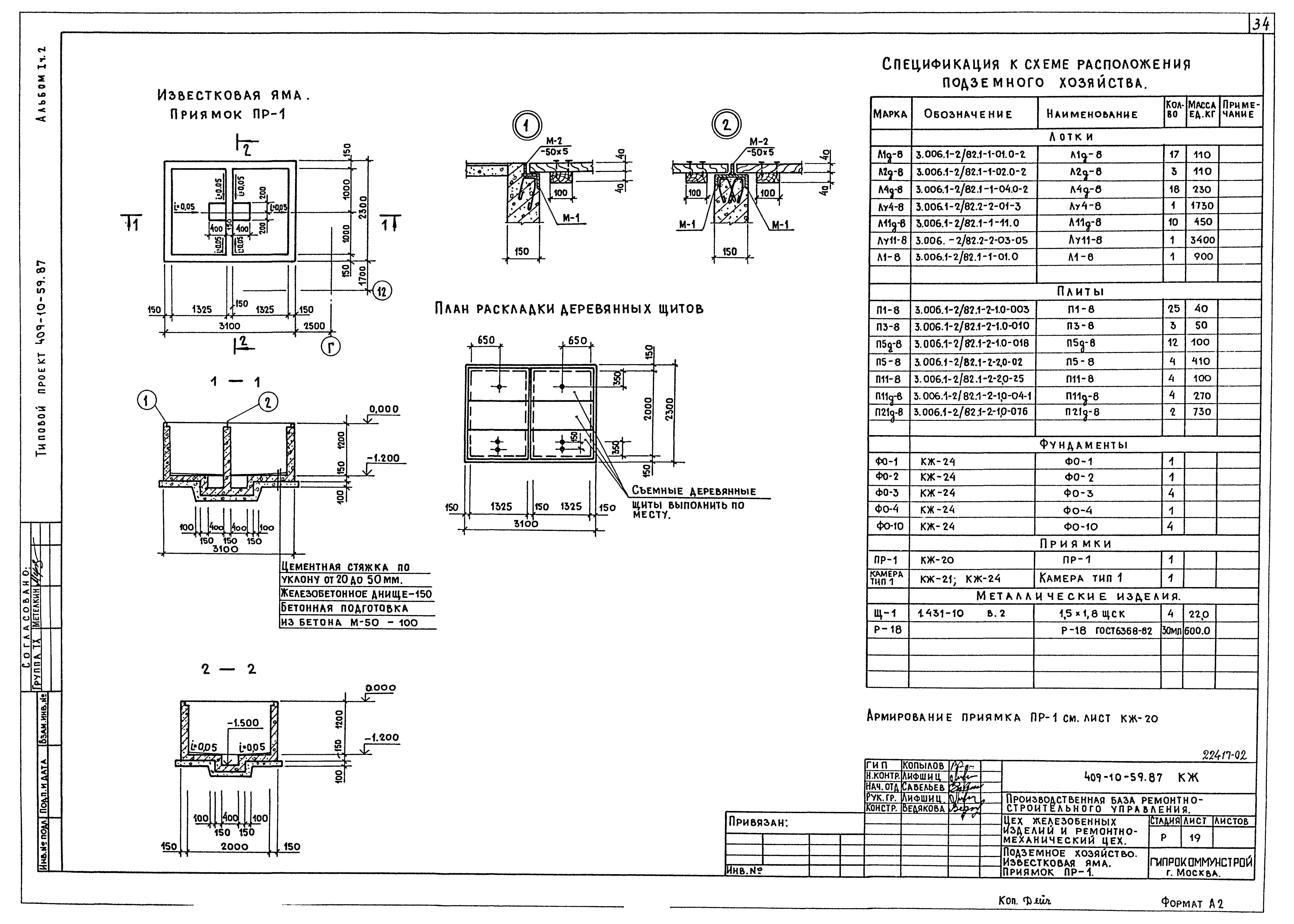 Типовой проект 409-10-59.87