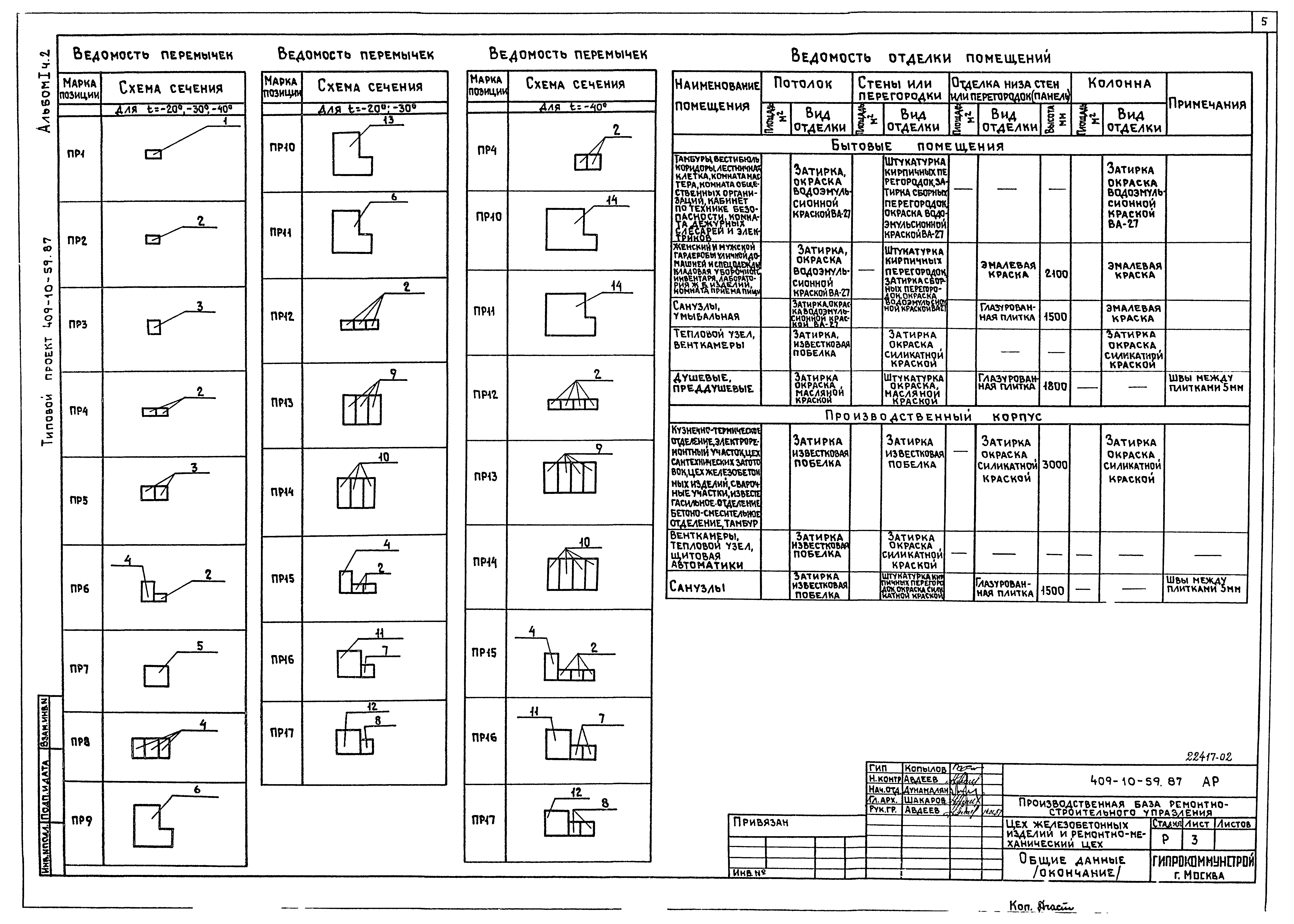 Типовой проект 409-10-59.87