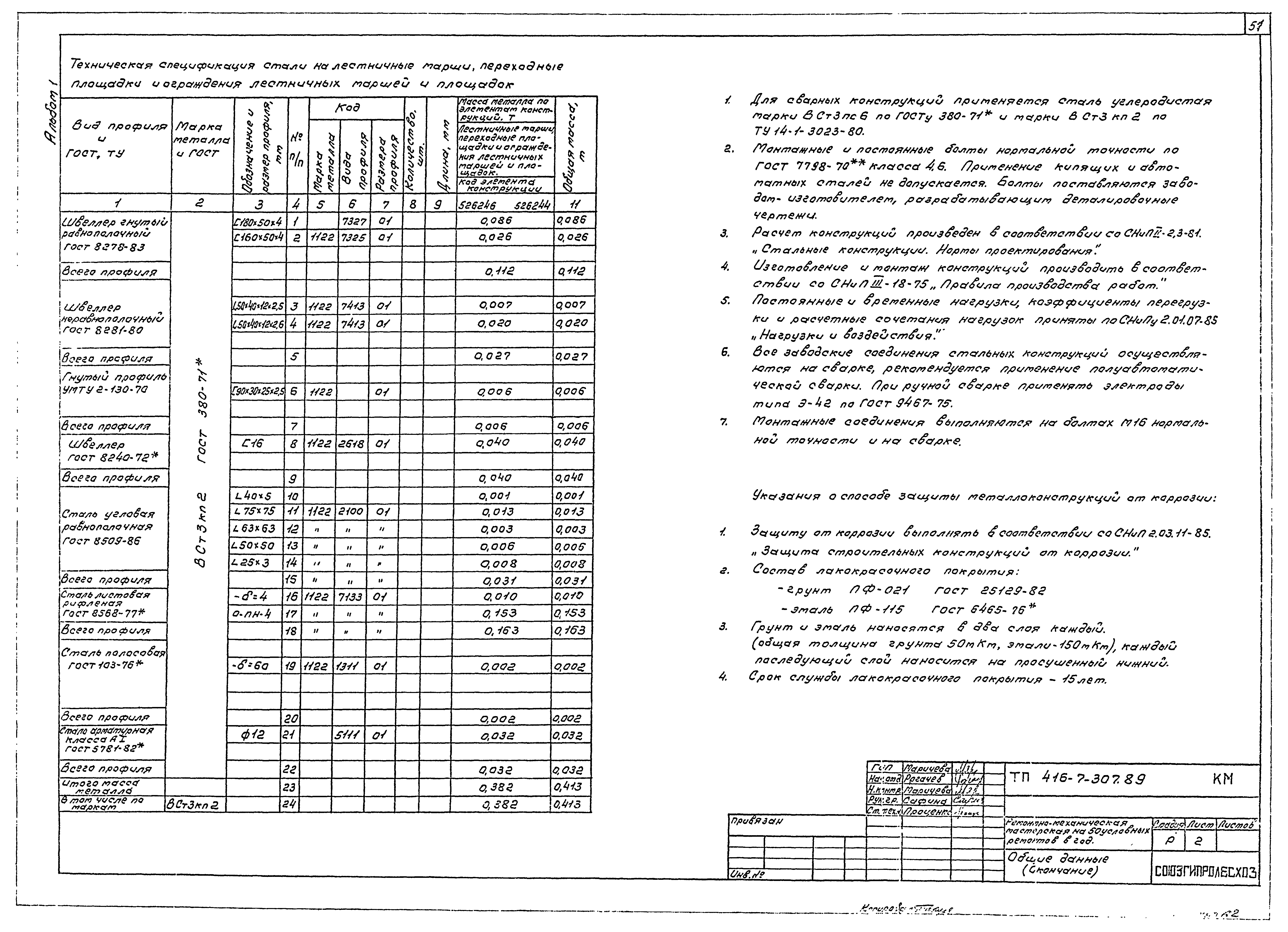 Типовой проект 416-7-307.89