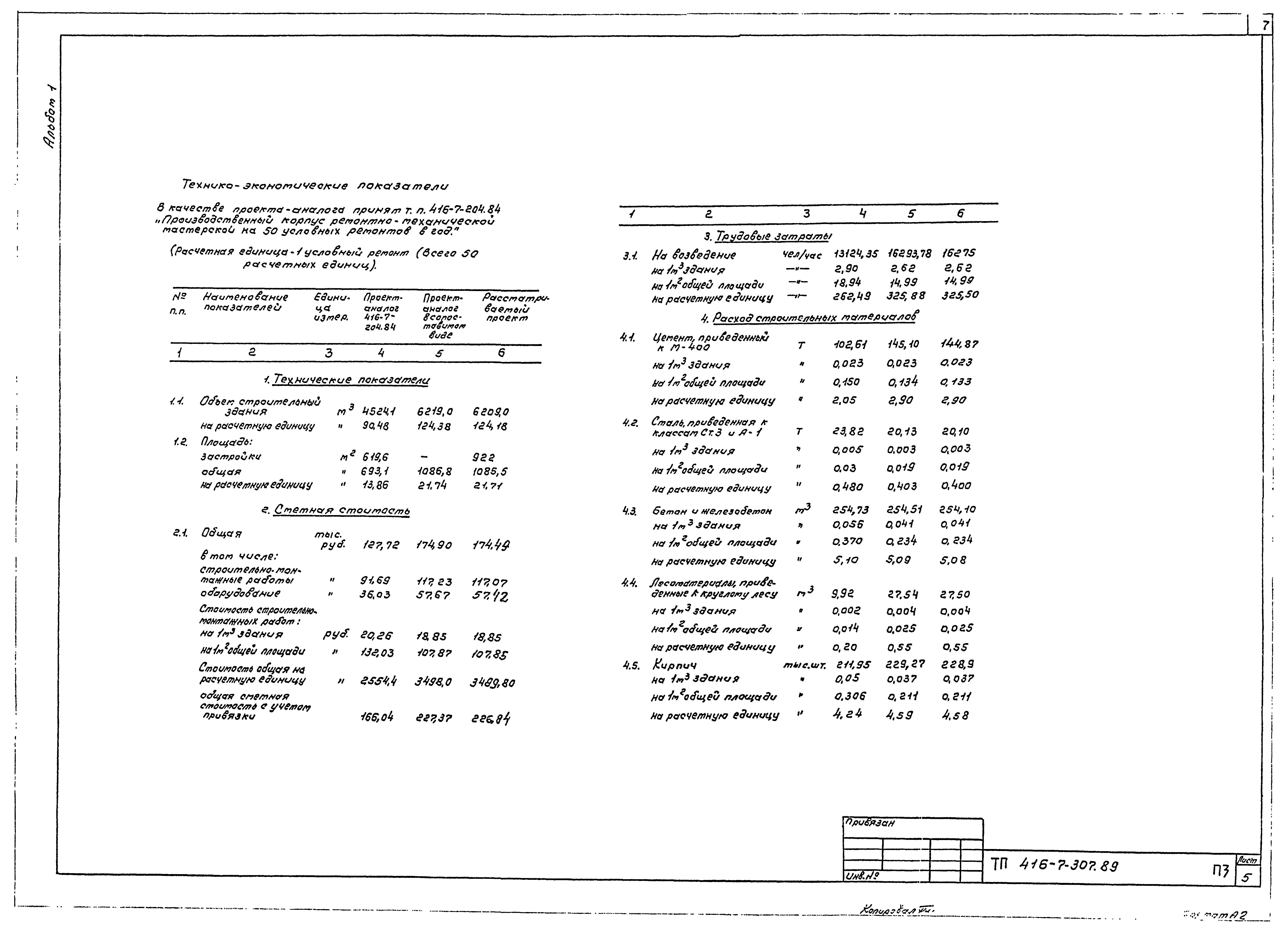 Типовой проект 416-7-307.89