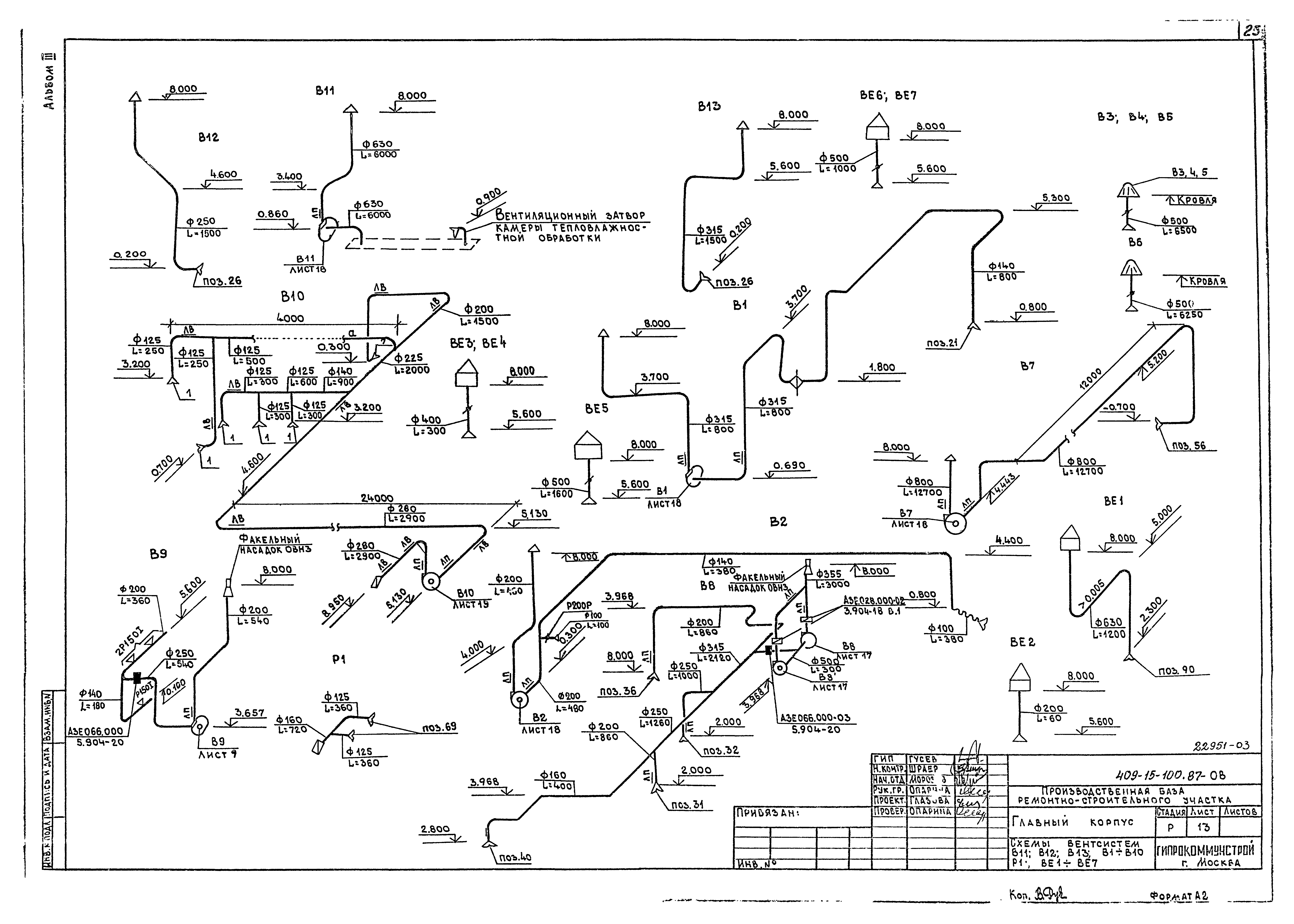 Типовой проект 409-15-100.87