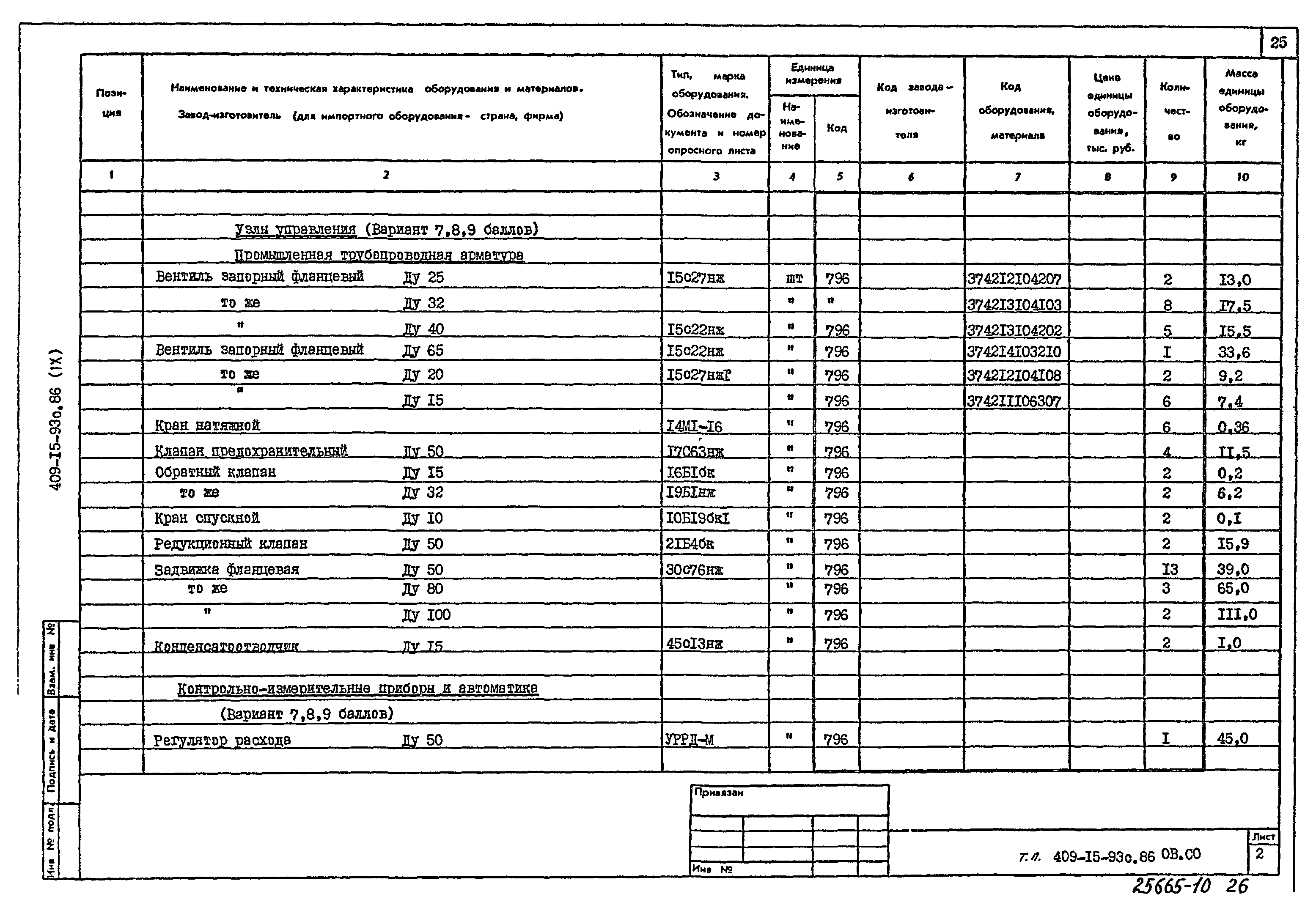 Типовой проект 409-15-93с.86