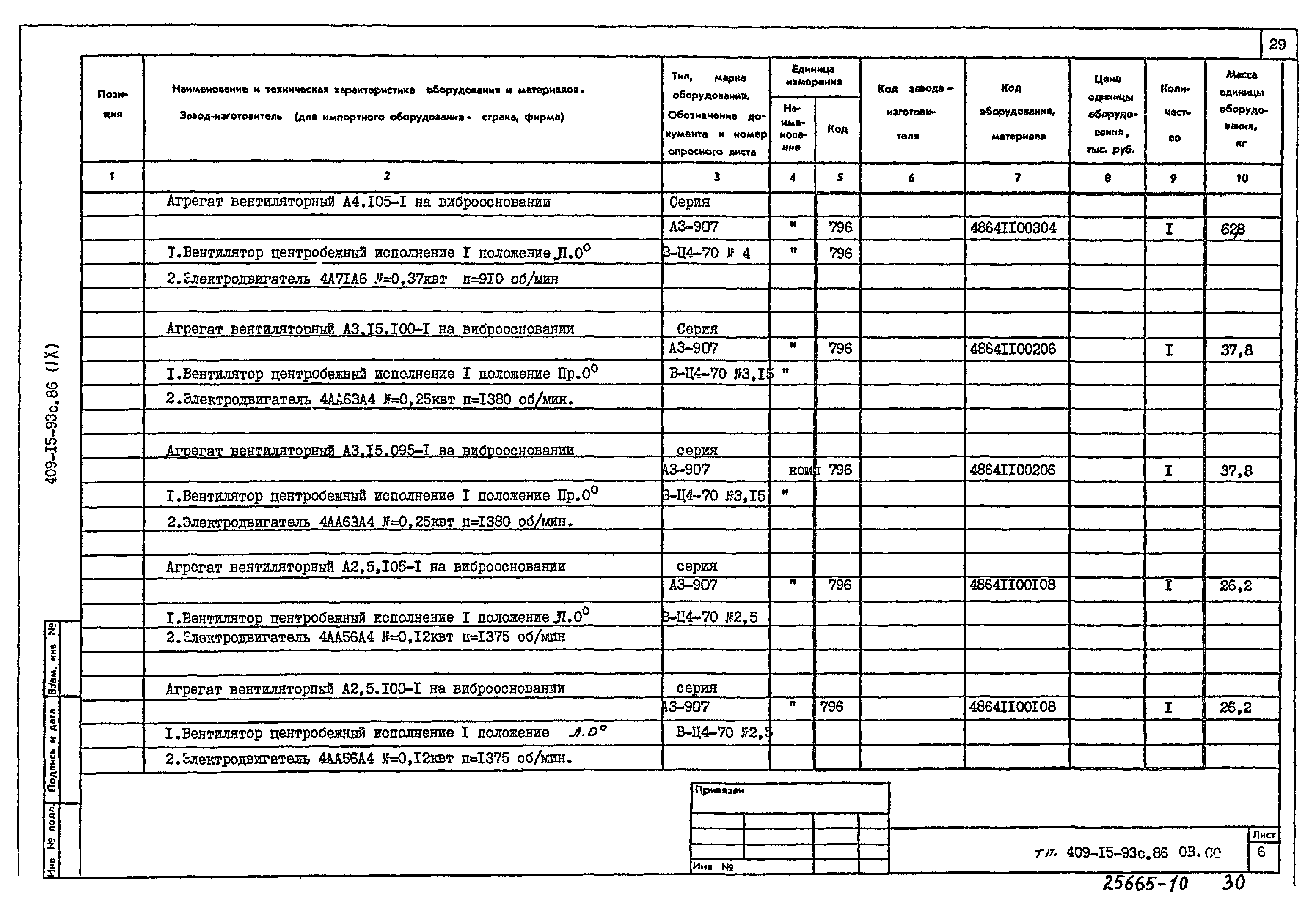 Типовой проект 409-15-93с.86