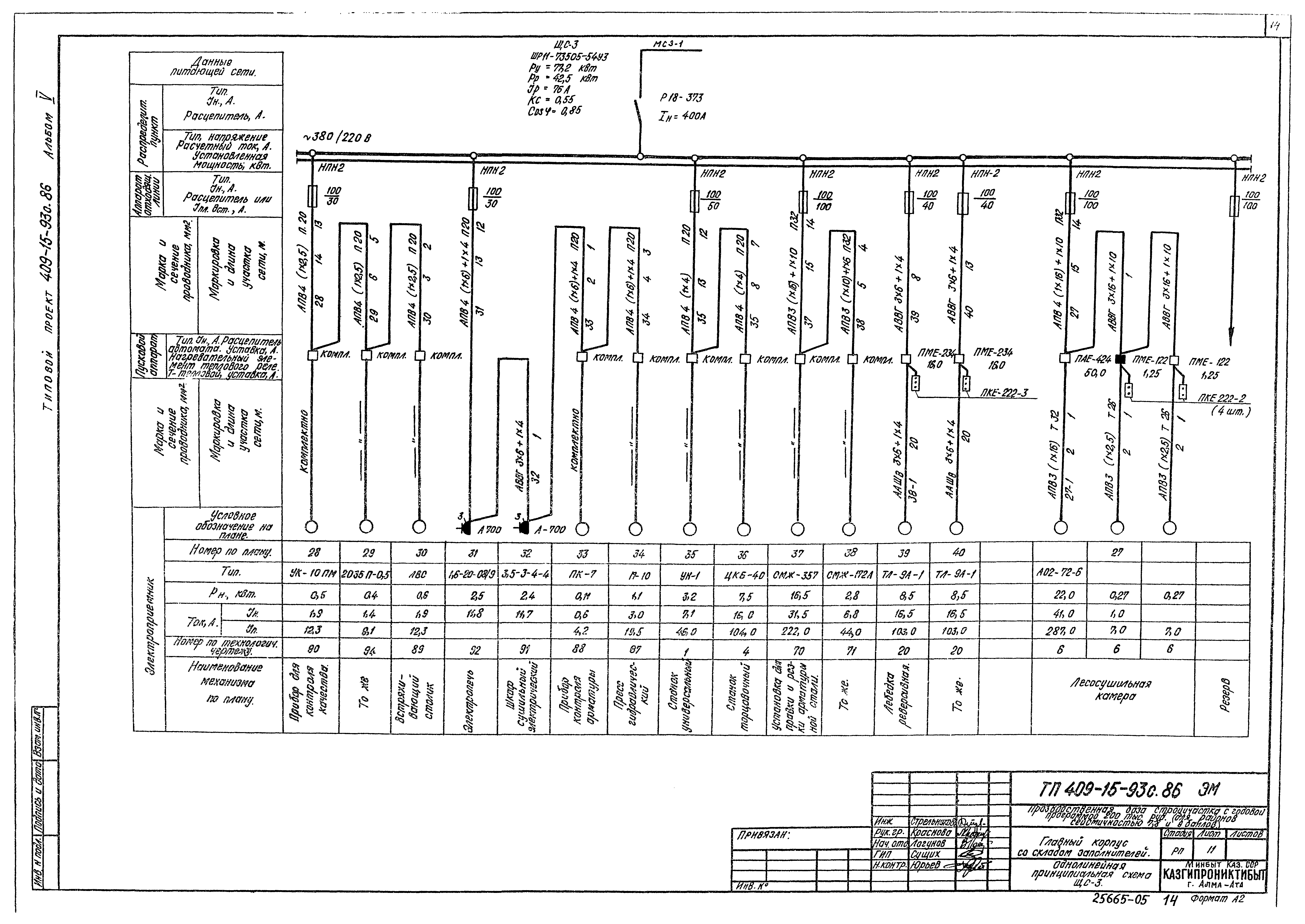 Типовой проект 409-15-93с.86