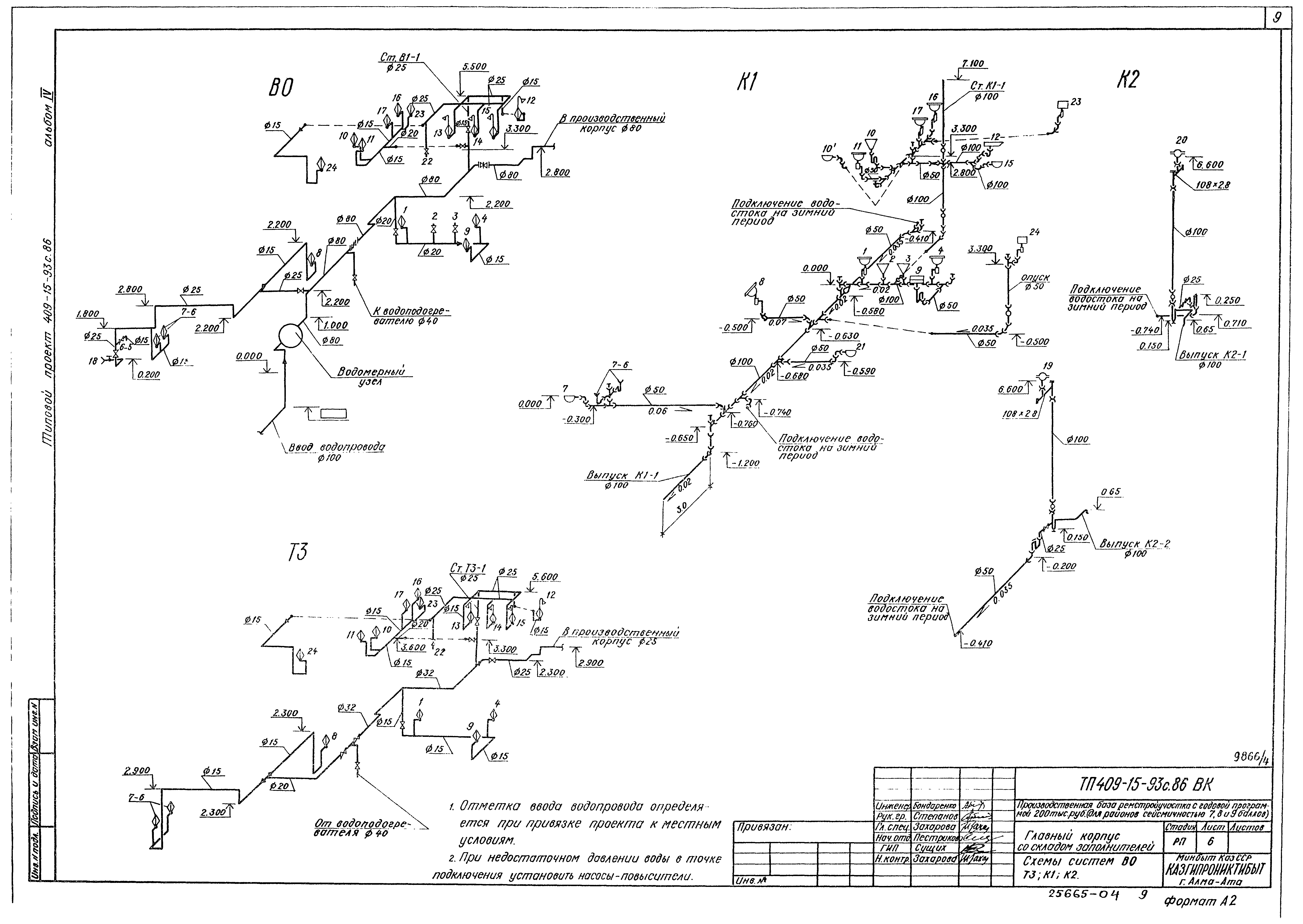 Типовой проект 409-15-93с.86