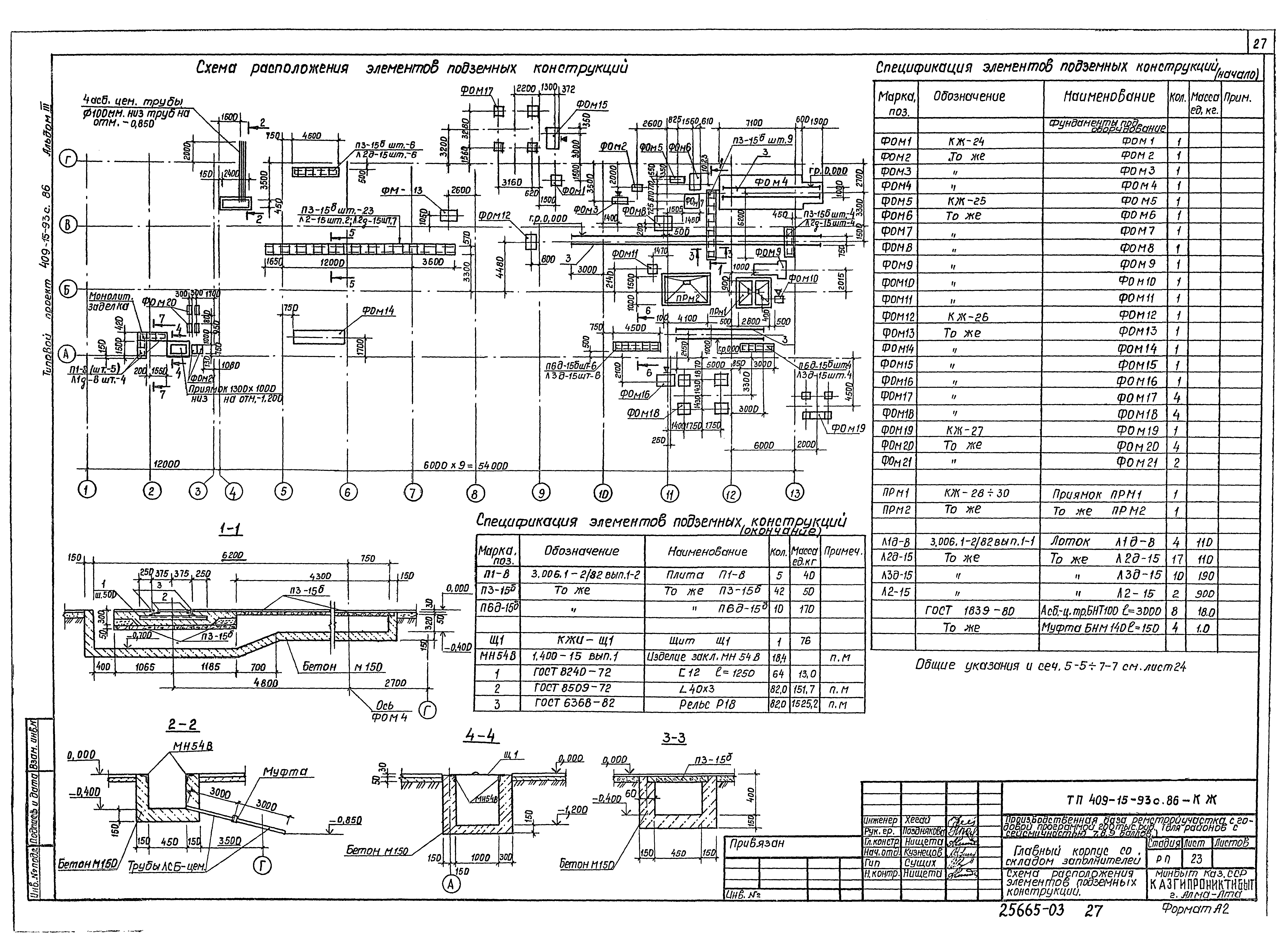 Типовой проект 409-15-93с.86