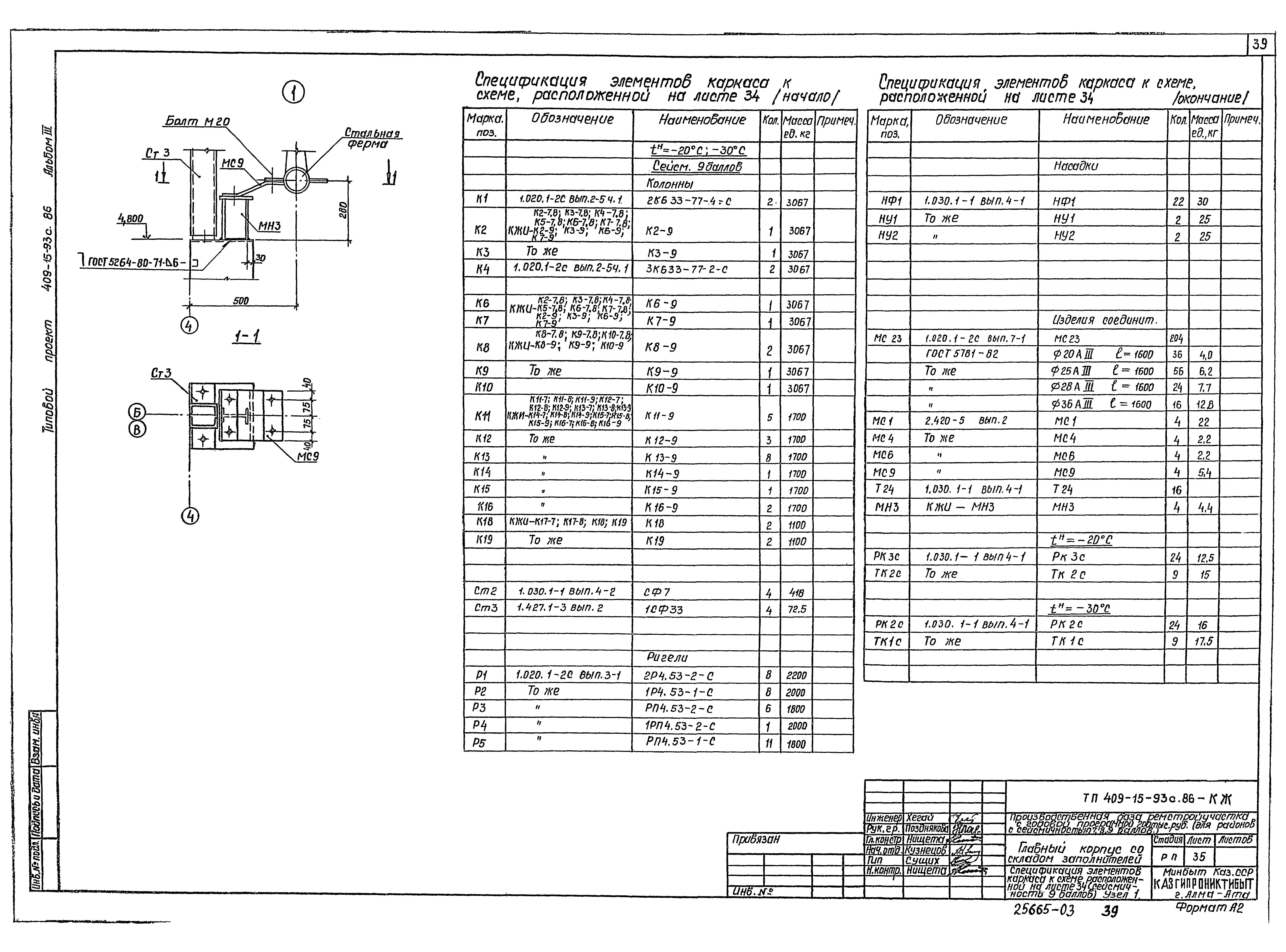 Типовой проект 409-15-93с.86