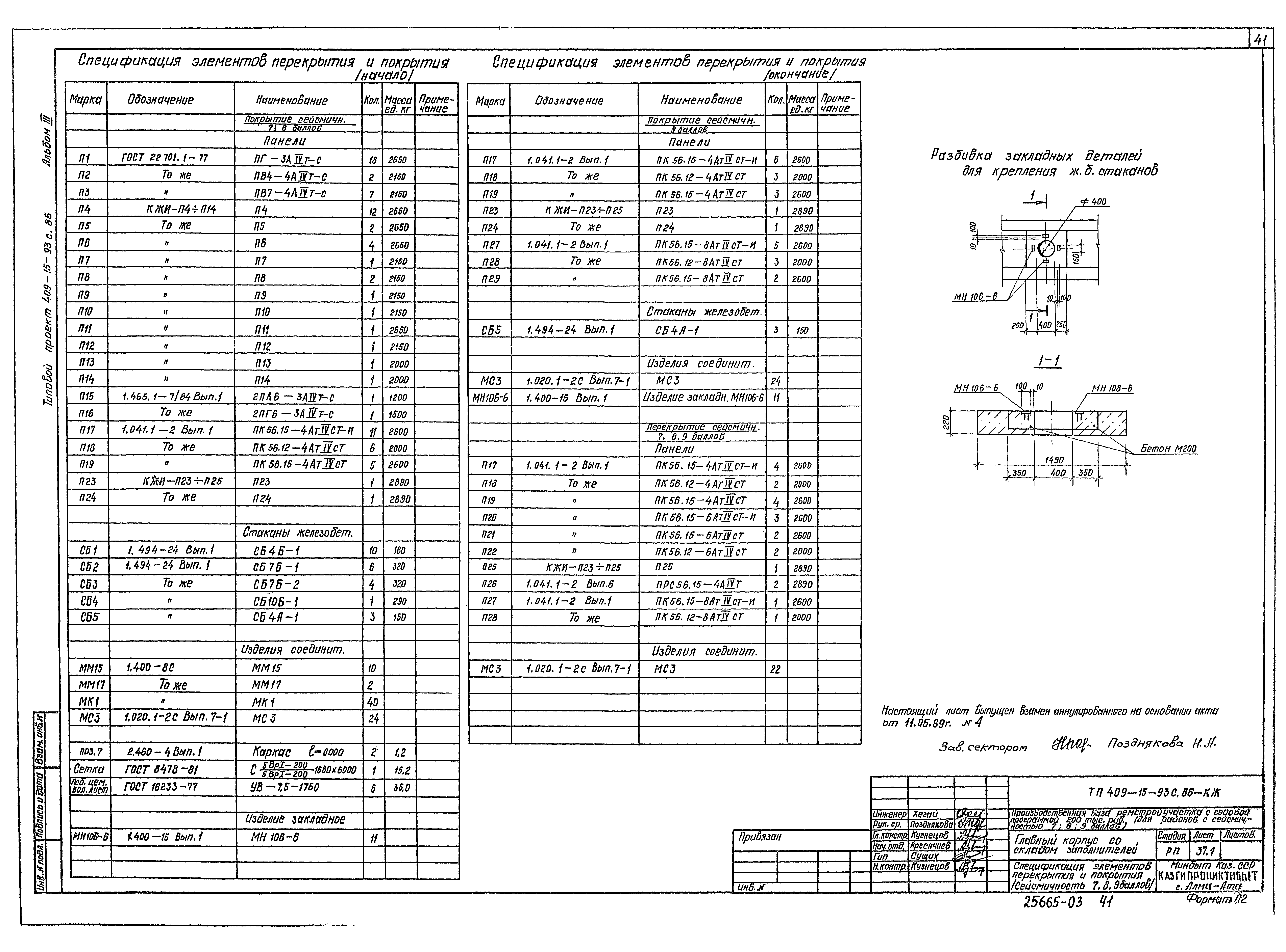 Типовой проект 409-15-93с.86