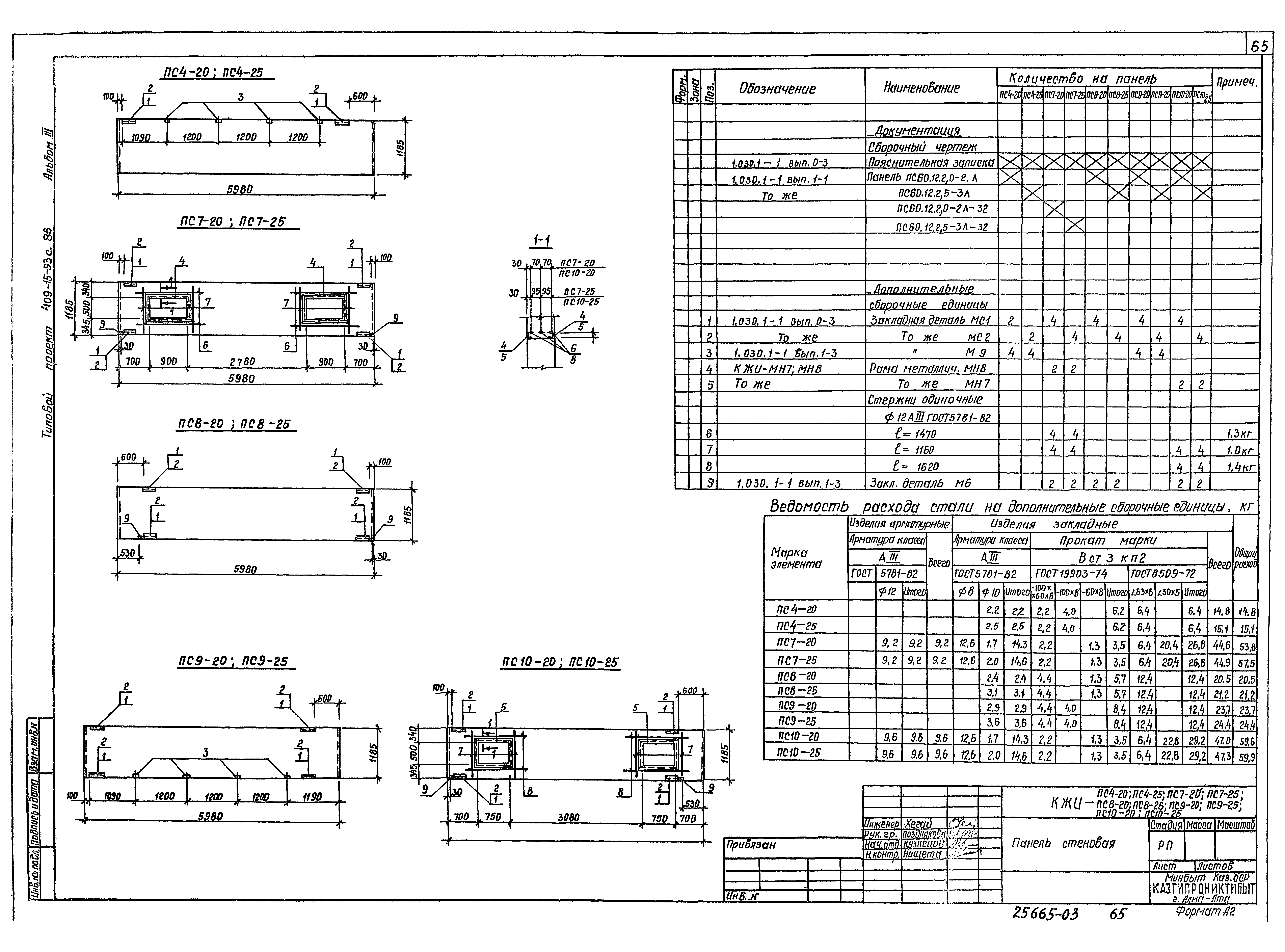 Типовой проект 409-15-93с.86