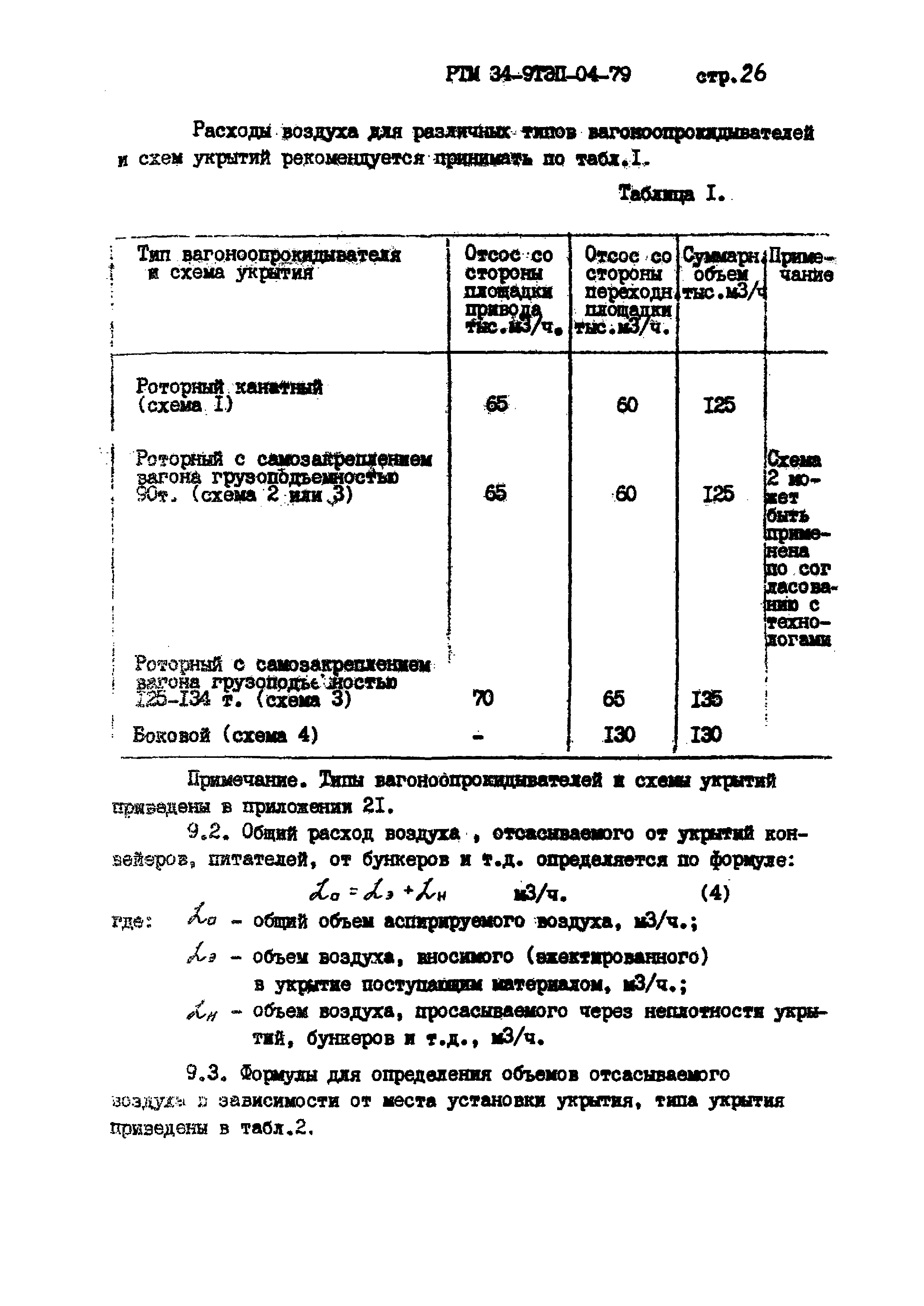 РТМ 34-9ТЭП-04-79