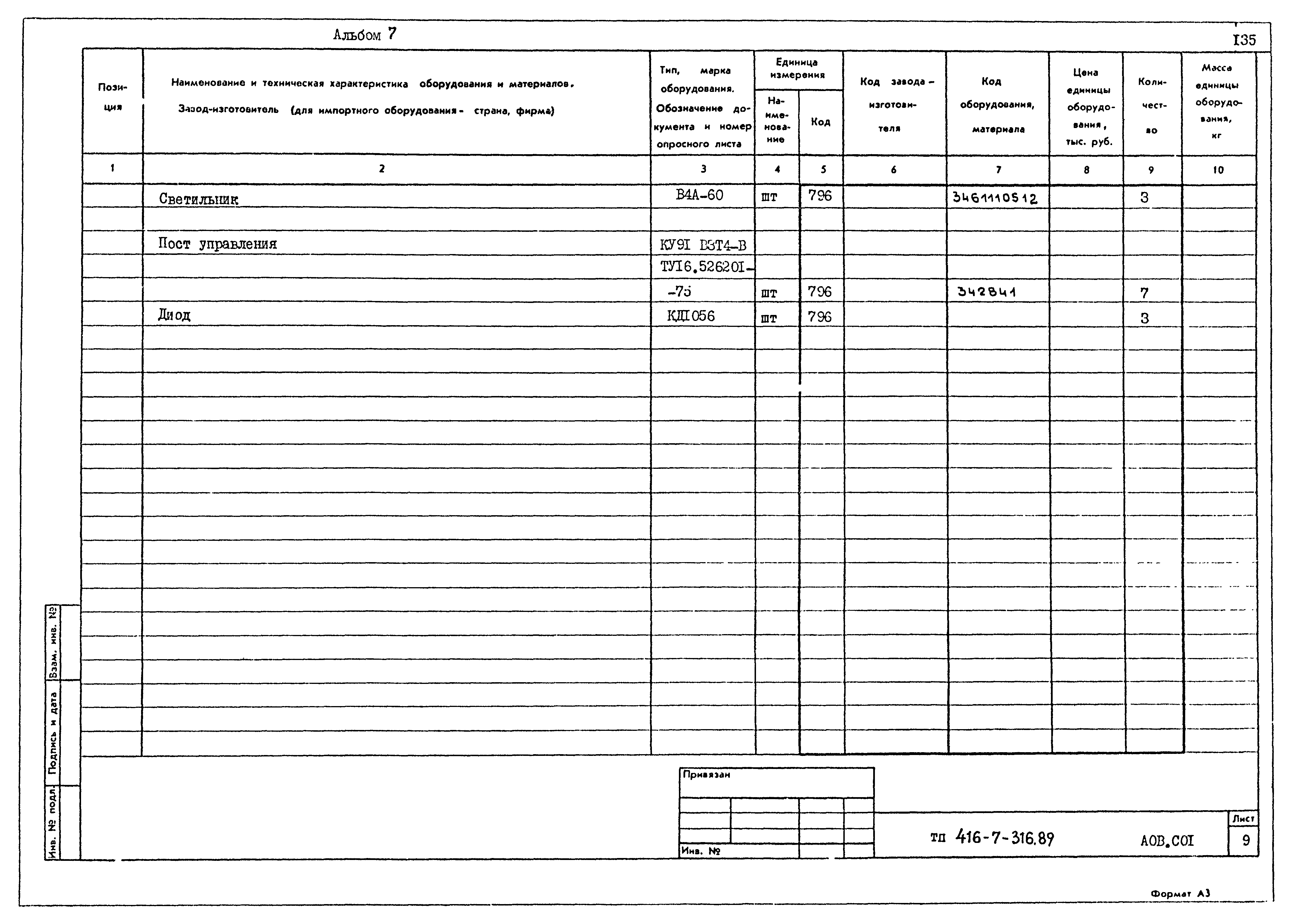 Типовой проект 416-7-316.89