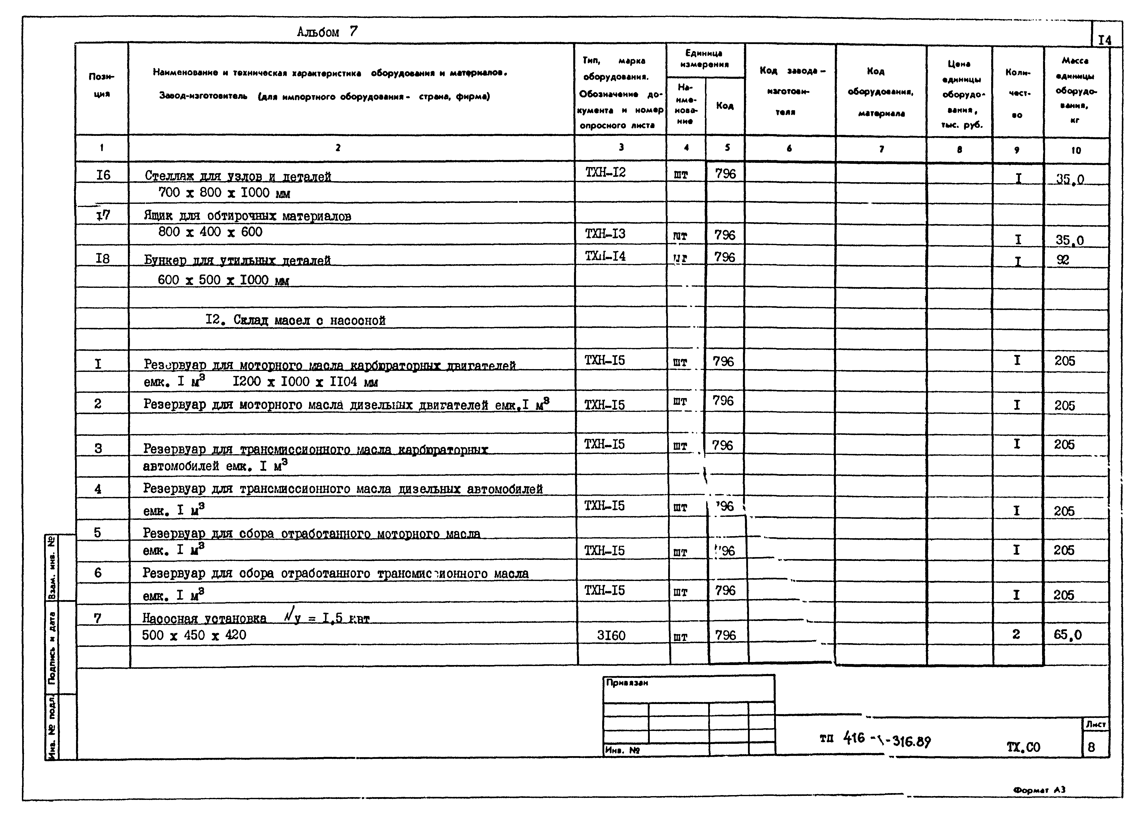 Типовой проект 416-7-316.89