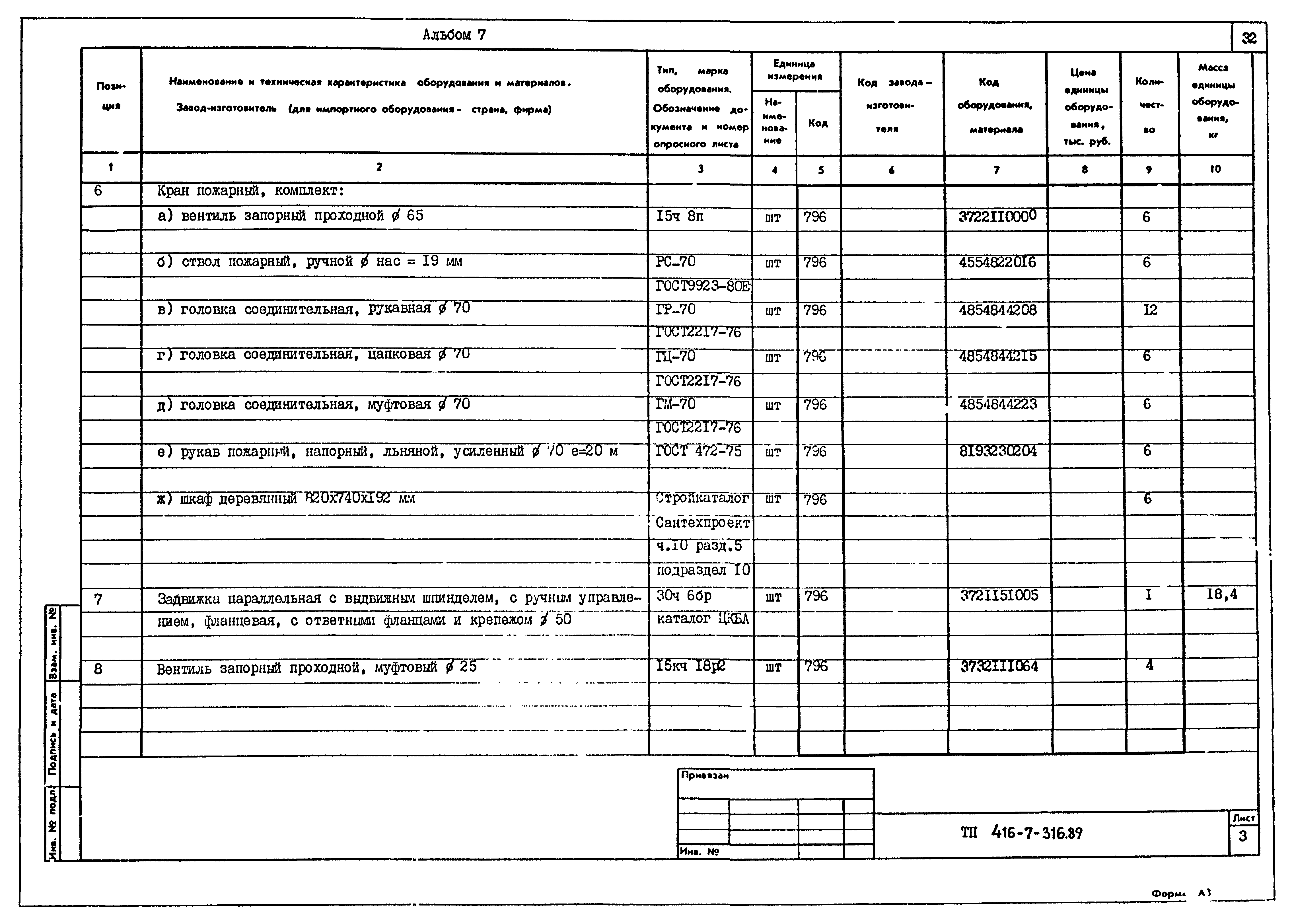 Типовой проект 416-7-316.89