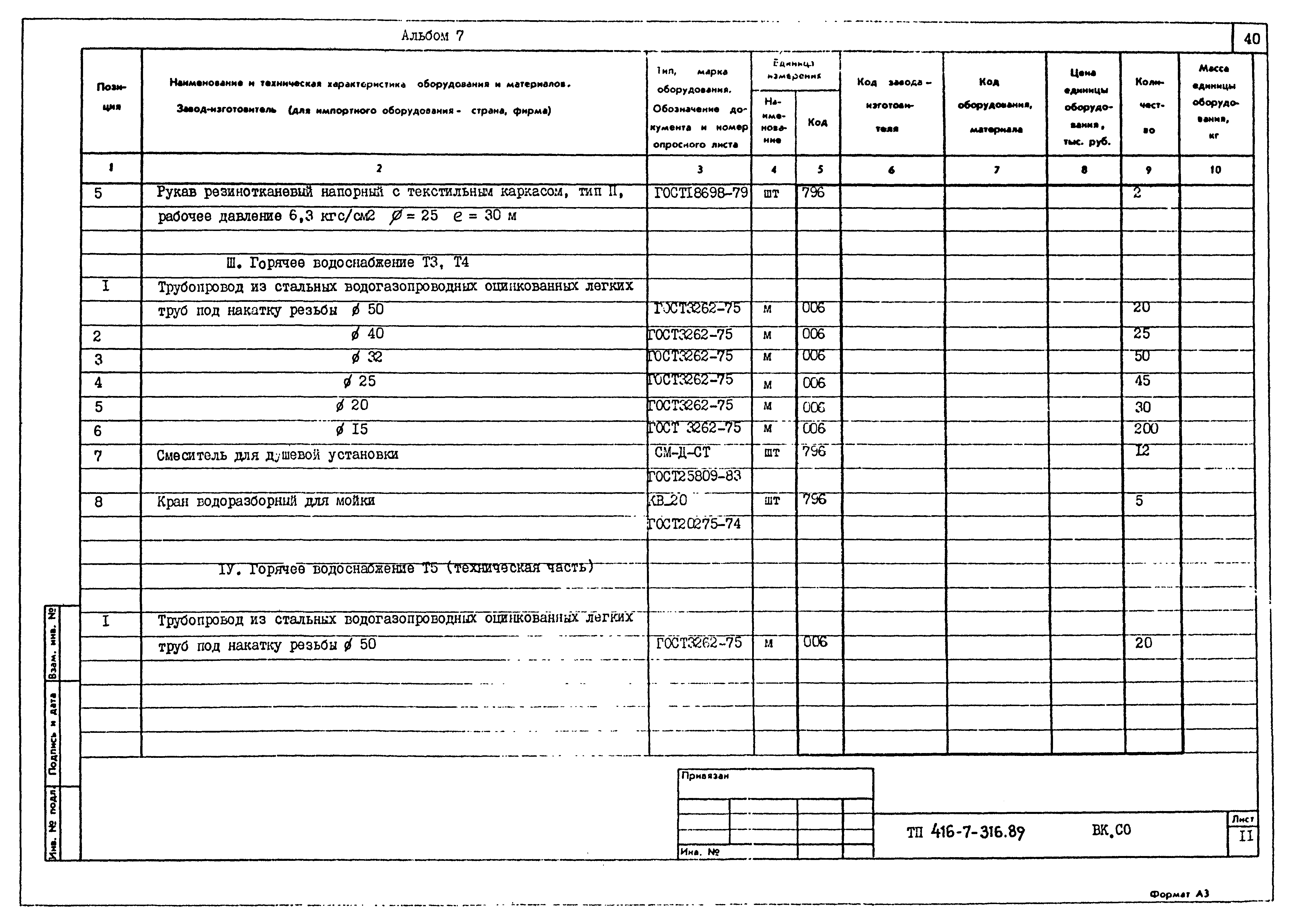 Типовой проект 416-7-316.89