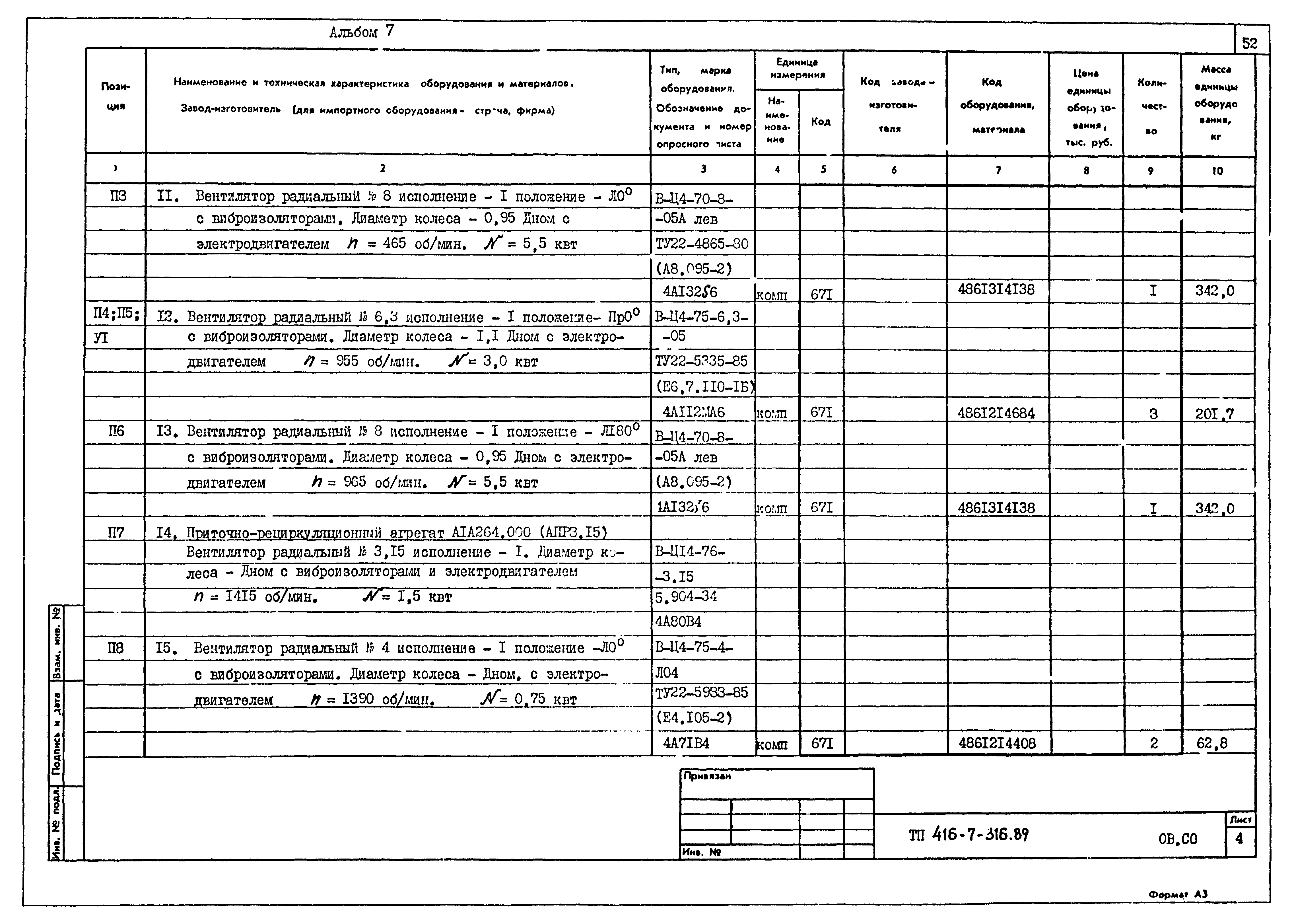 Типовой проект 416-7-316.89