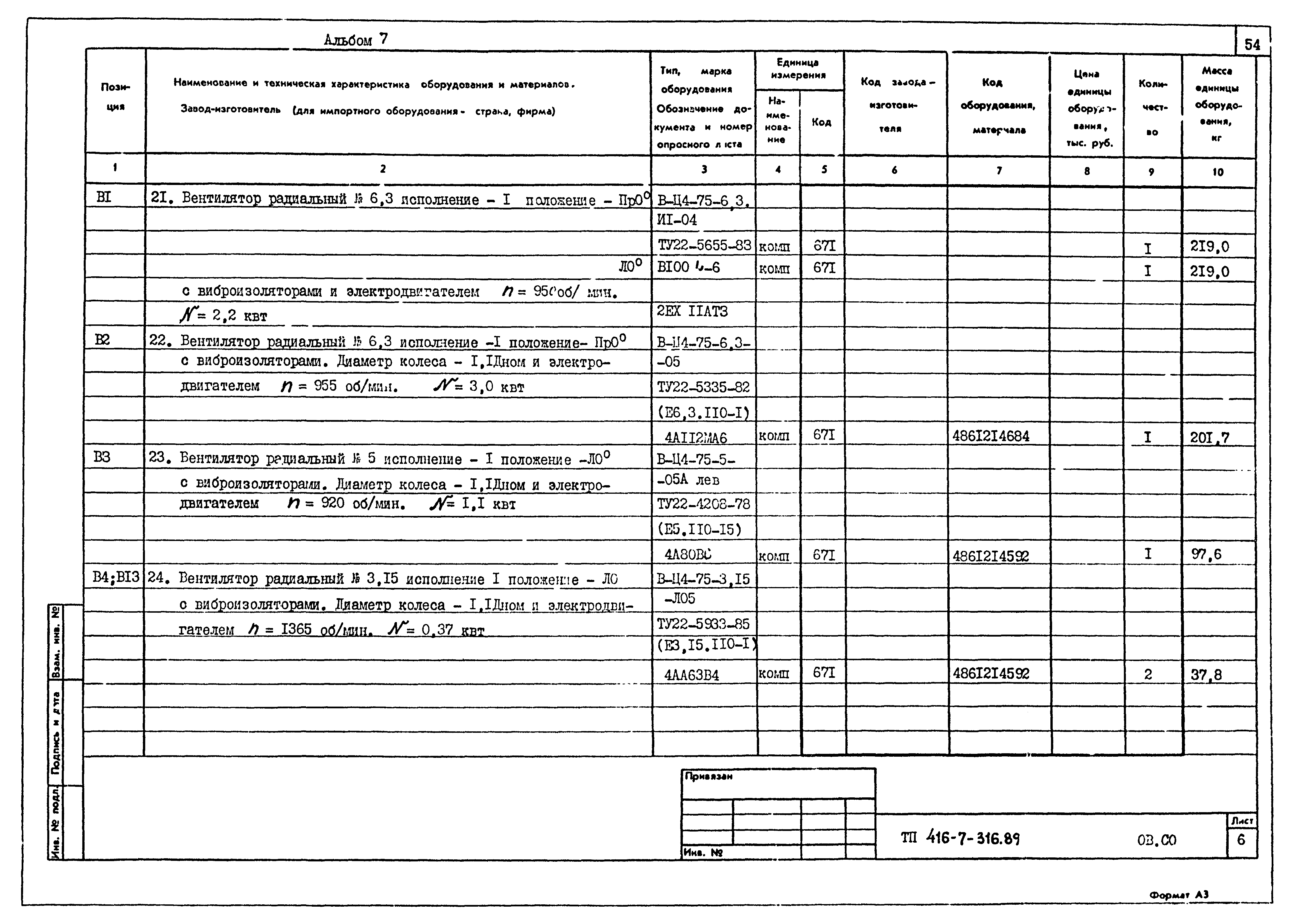 Типовой проект 416-7-316.89