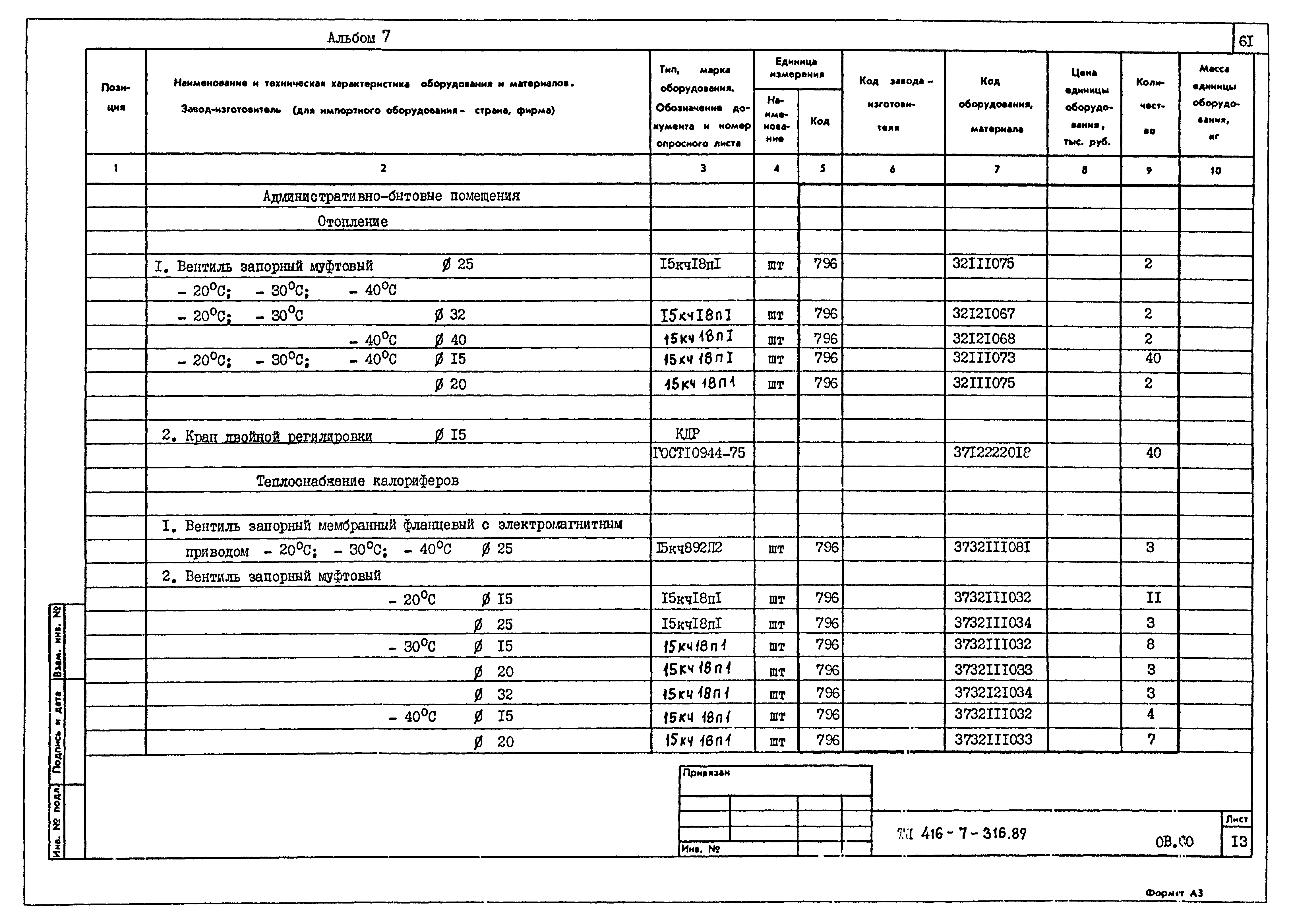 Типовой проект 416-7-316.89