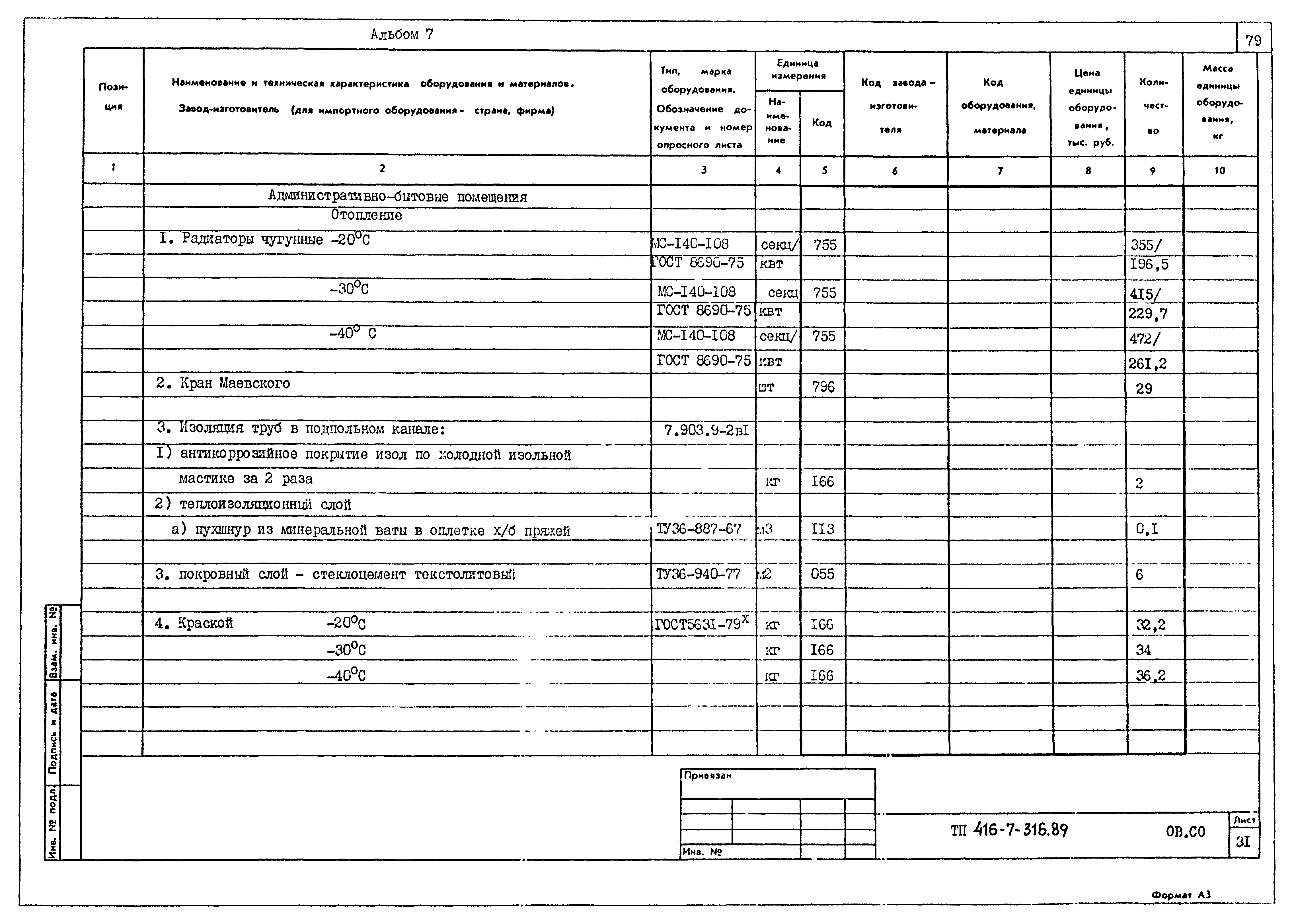 Типовой проект 416-7-316.89