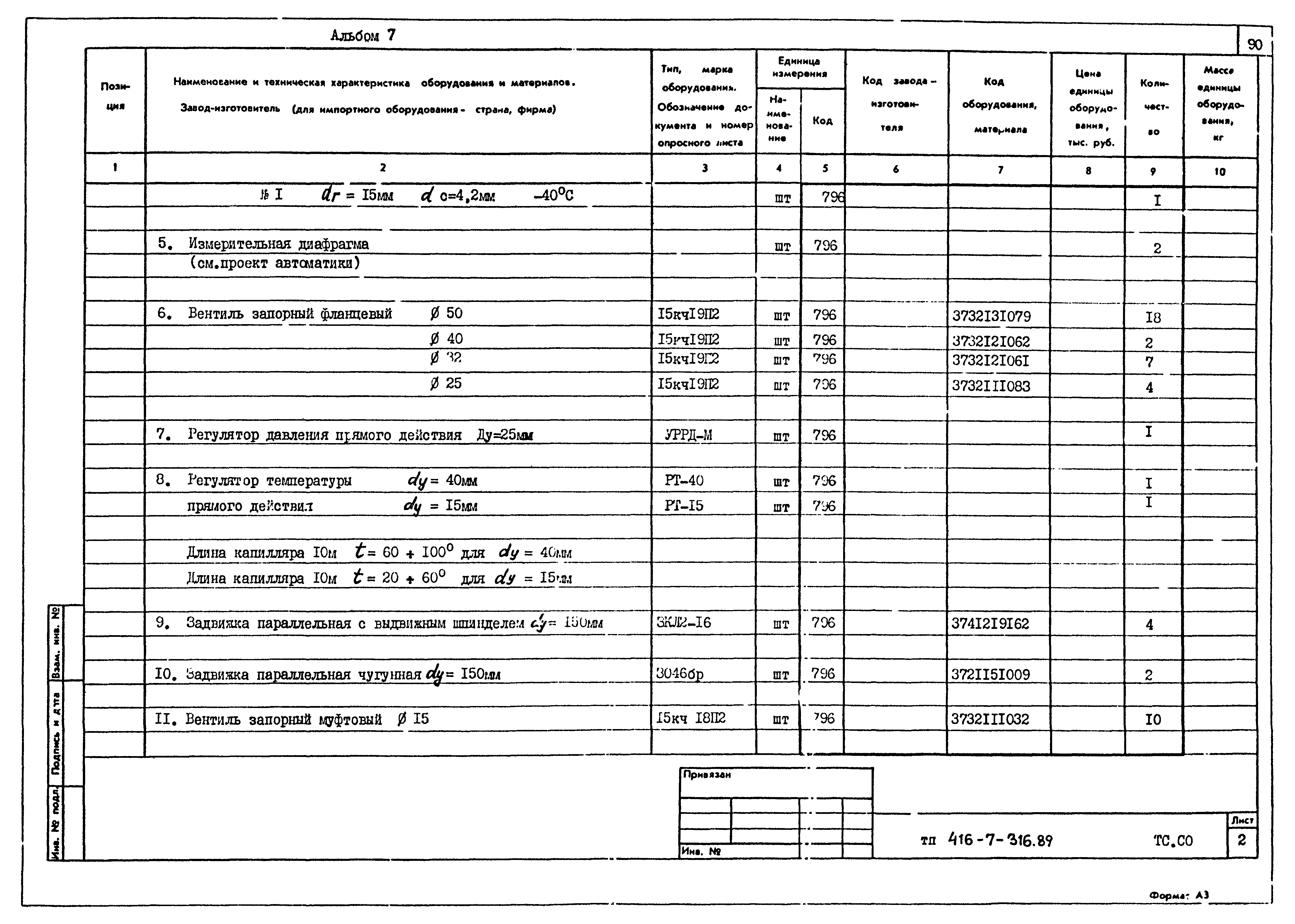 Типовой проект 416-7-316.89