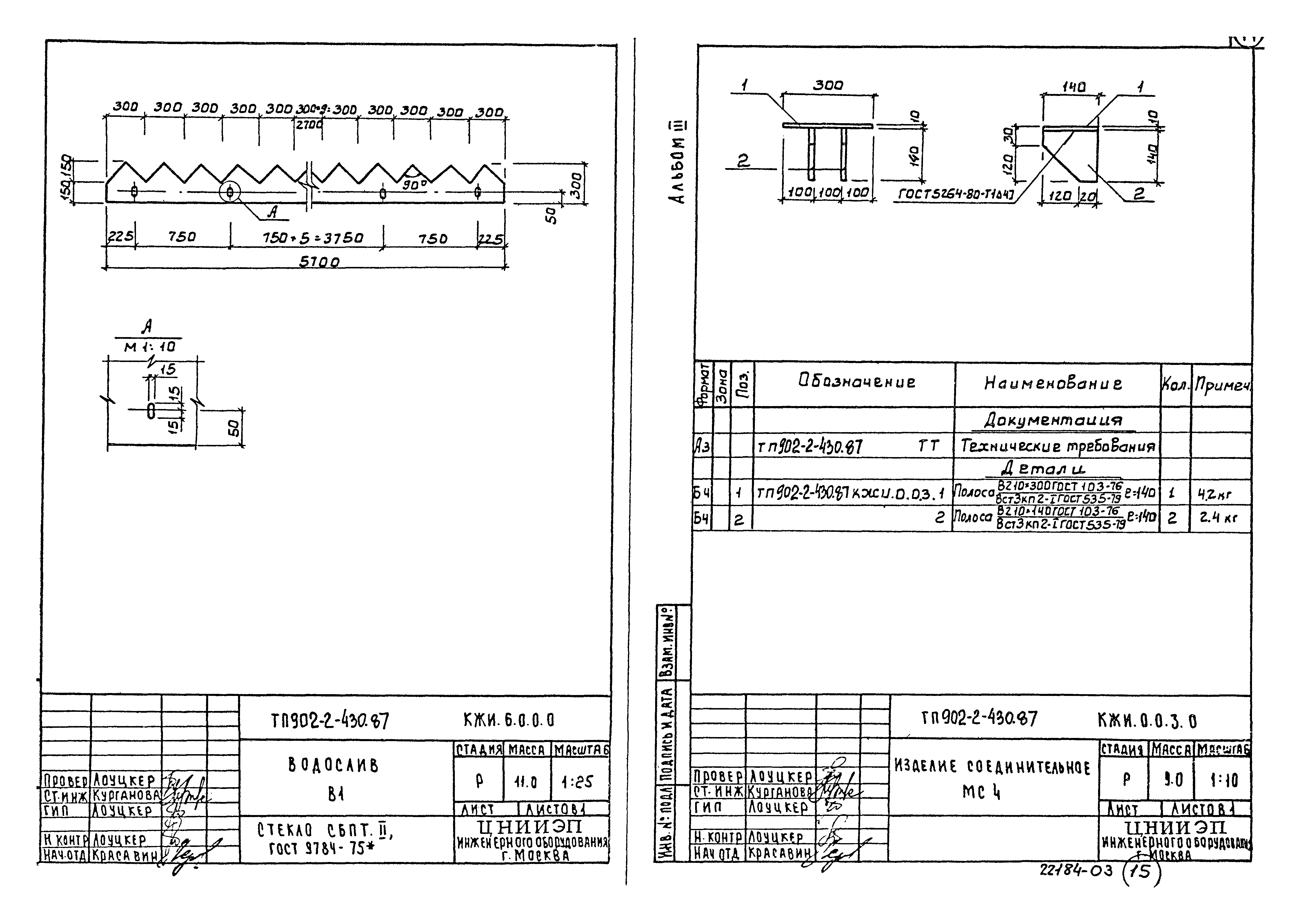 Типовой проект 902-2-430.87