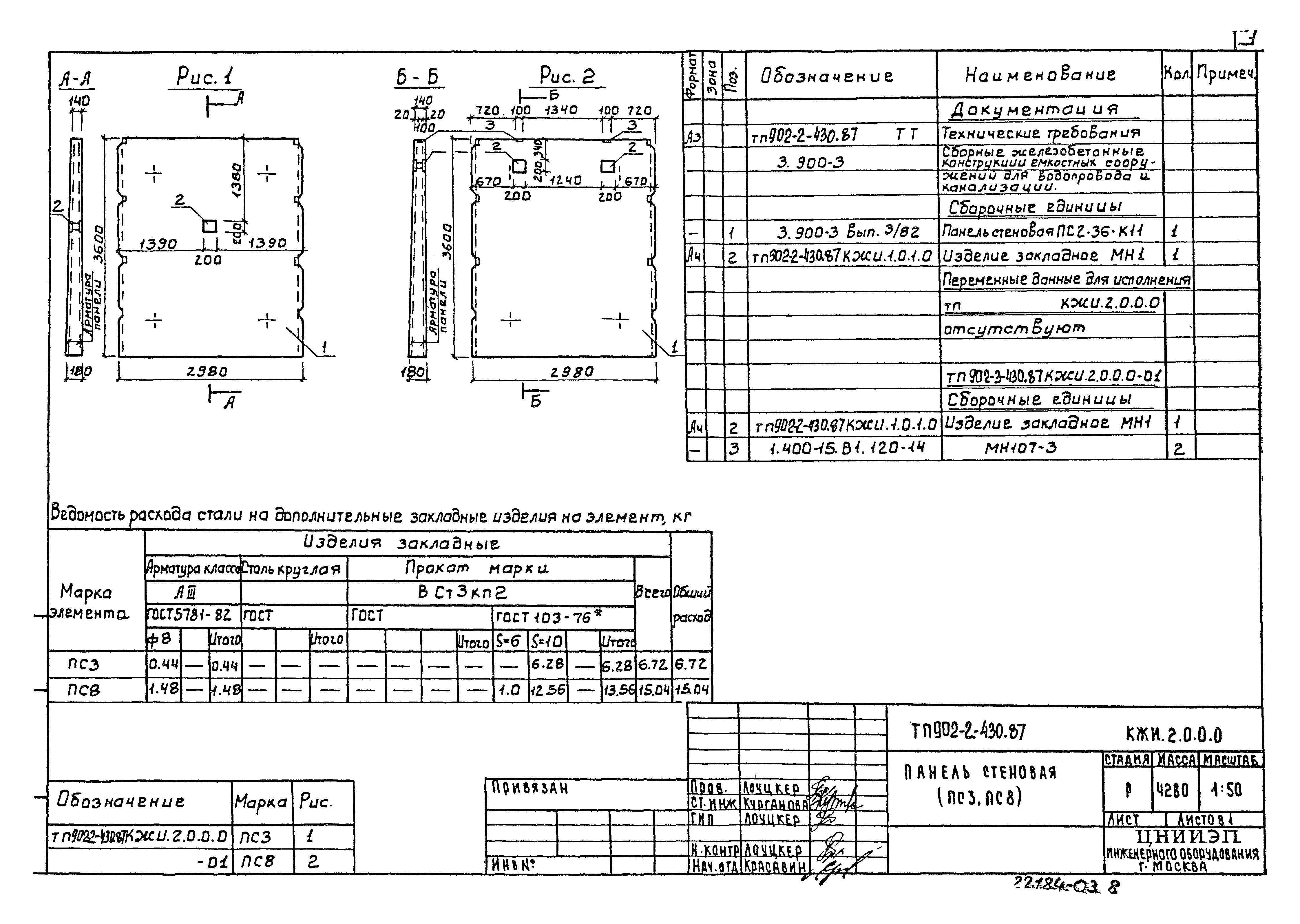 Типовой проект 902-2-430.87