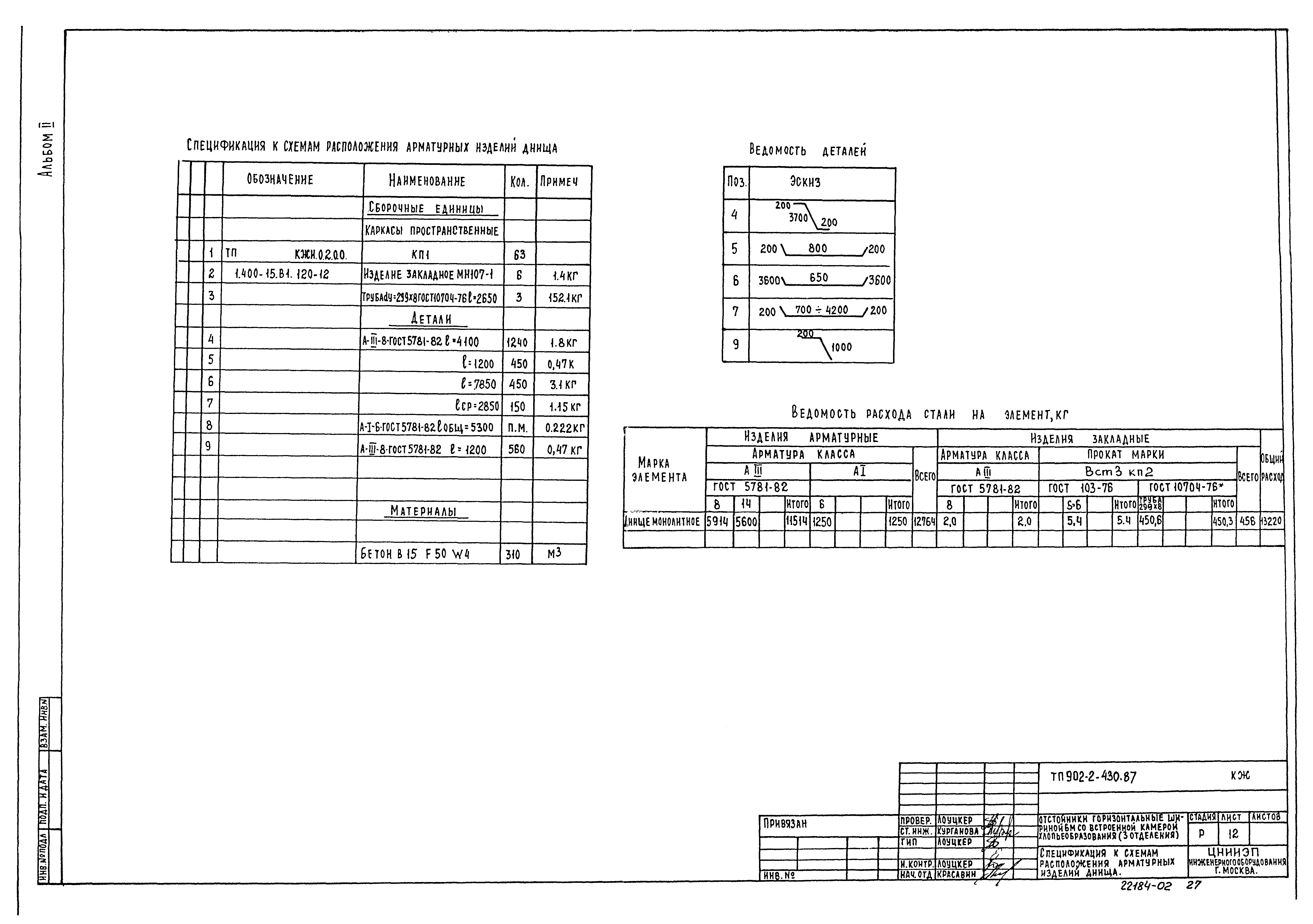 Типовой проект 902-2-430.87