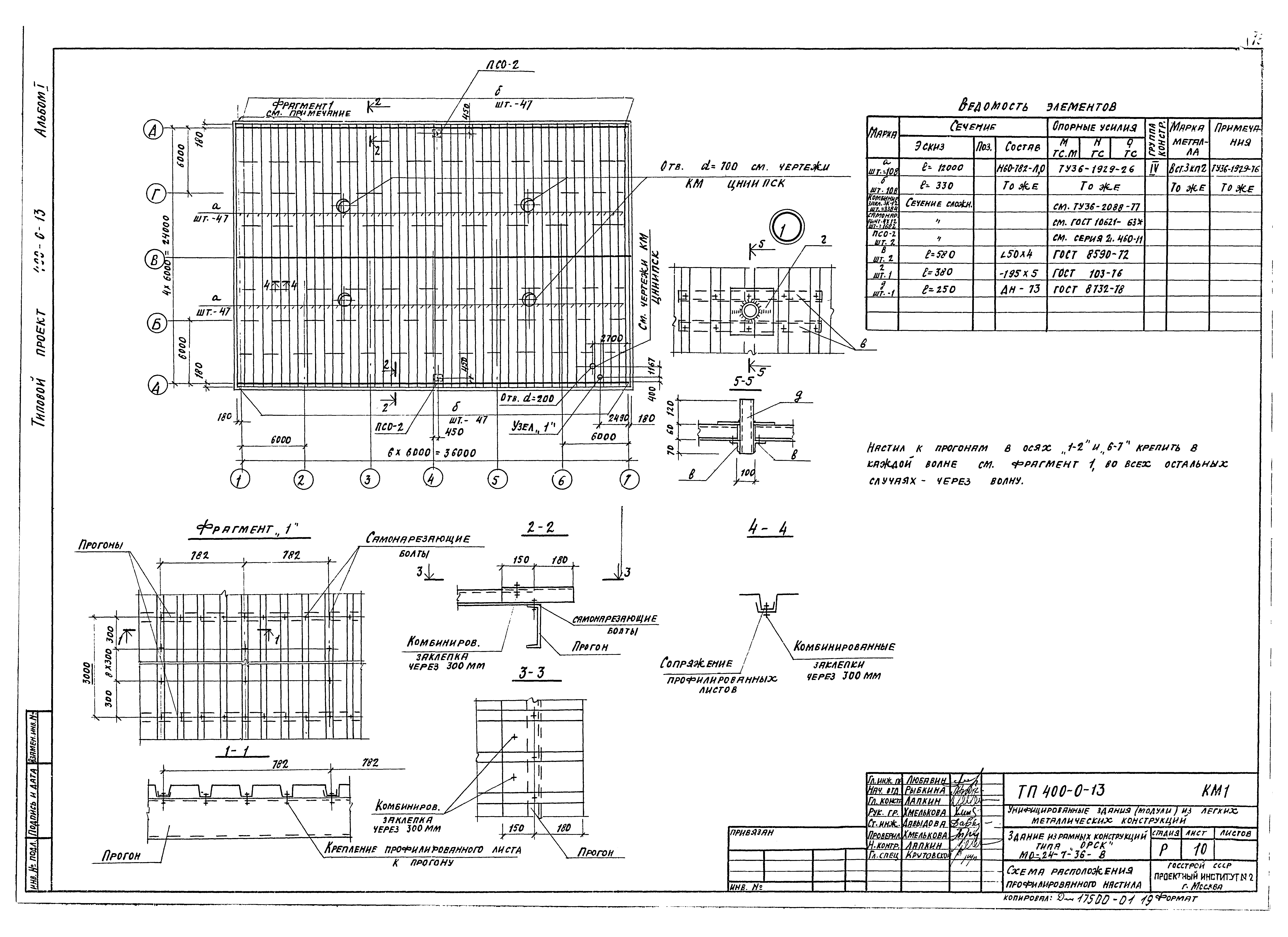 Типовой проект 400-0-13