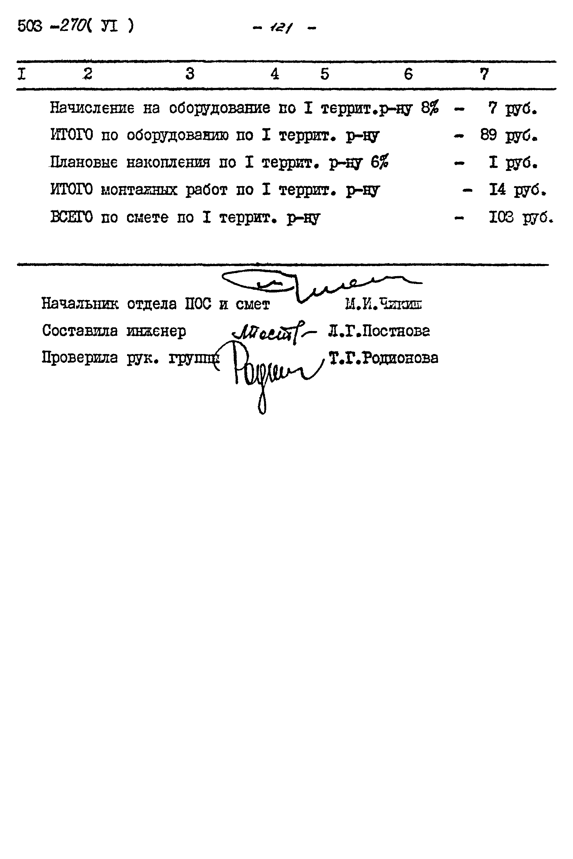 Типовой проект 503-270