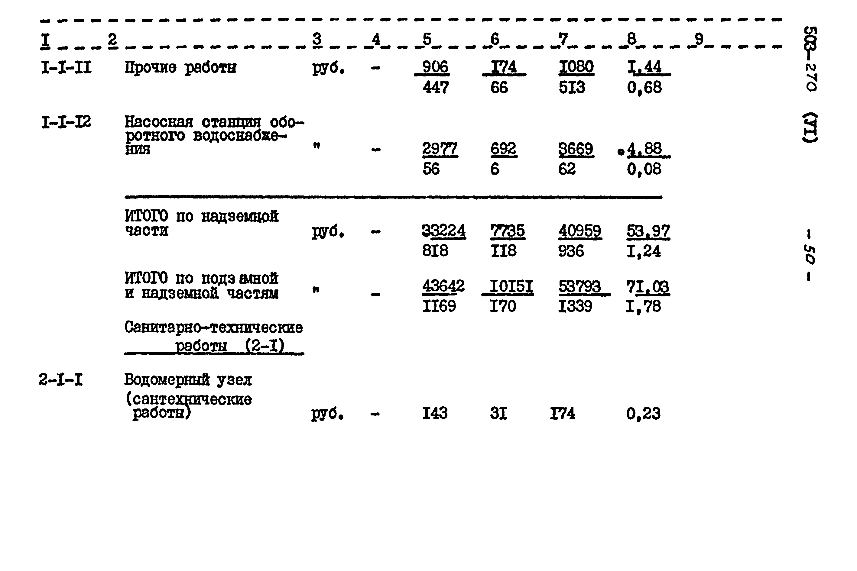 Типовой проект 503-270